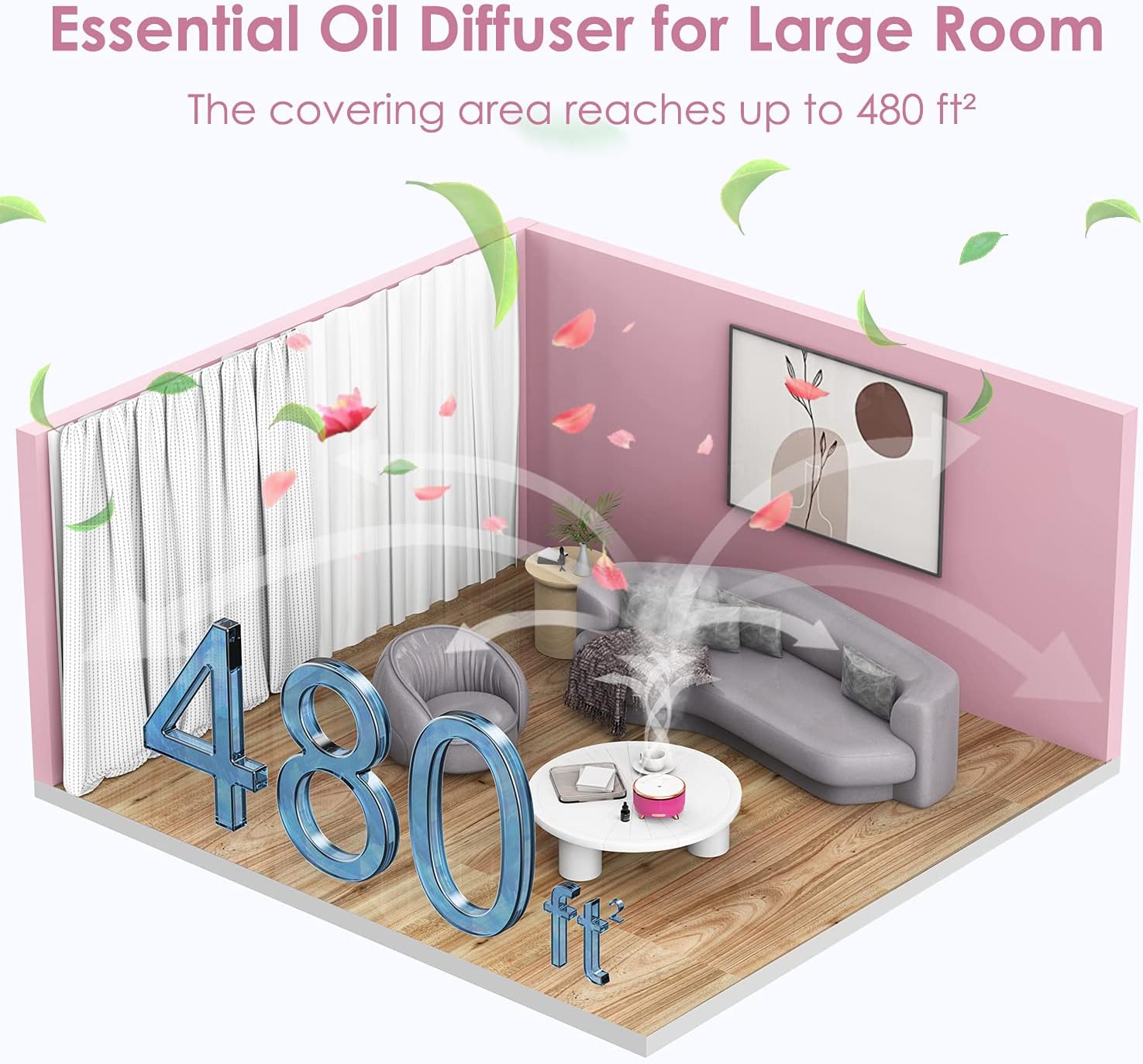 Thumbnail 1 de Aroma Diffuser 500 ml für Duftöl