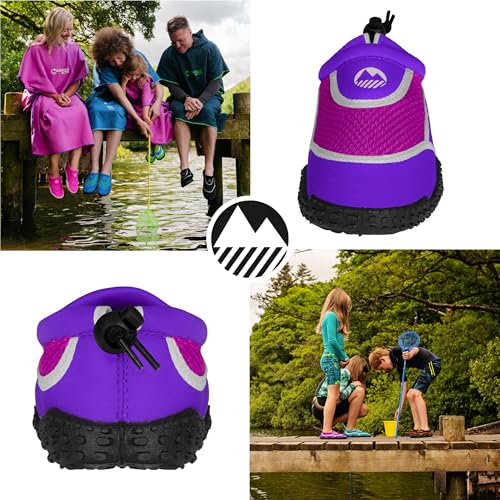Detalle 2 de Lakeland Active Eden Aquasport Water Shoes (Girls) - Purple/Pink/White, UK Size 13