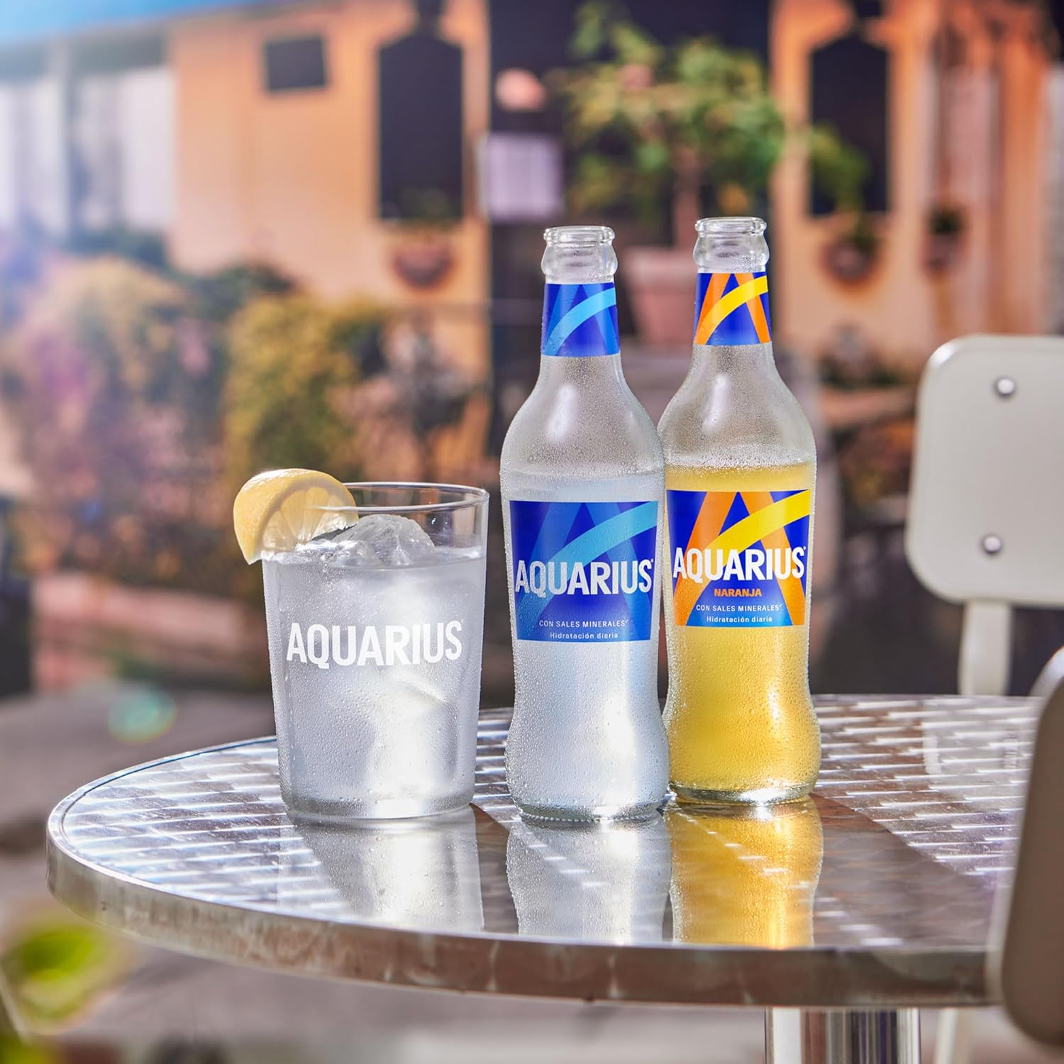 Detalle de AQUARIUS Naranja Zero 💧 Pack 6 Botellas 1.5L
