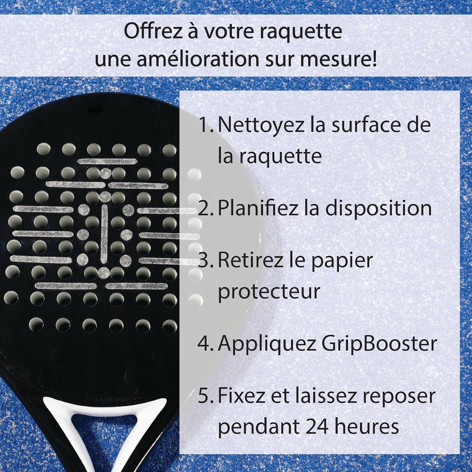 Detalle 2 de PadelPursuit GripBooster Spin Boost