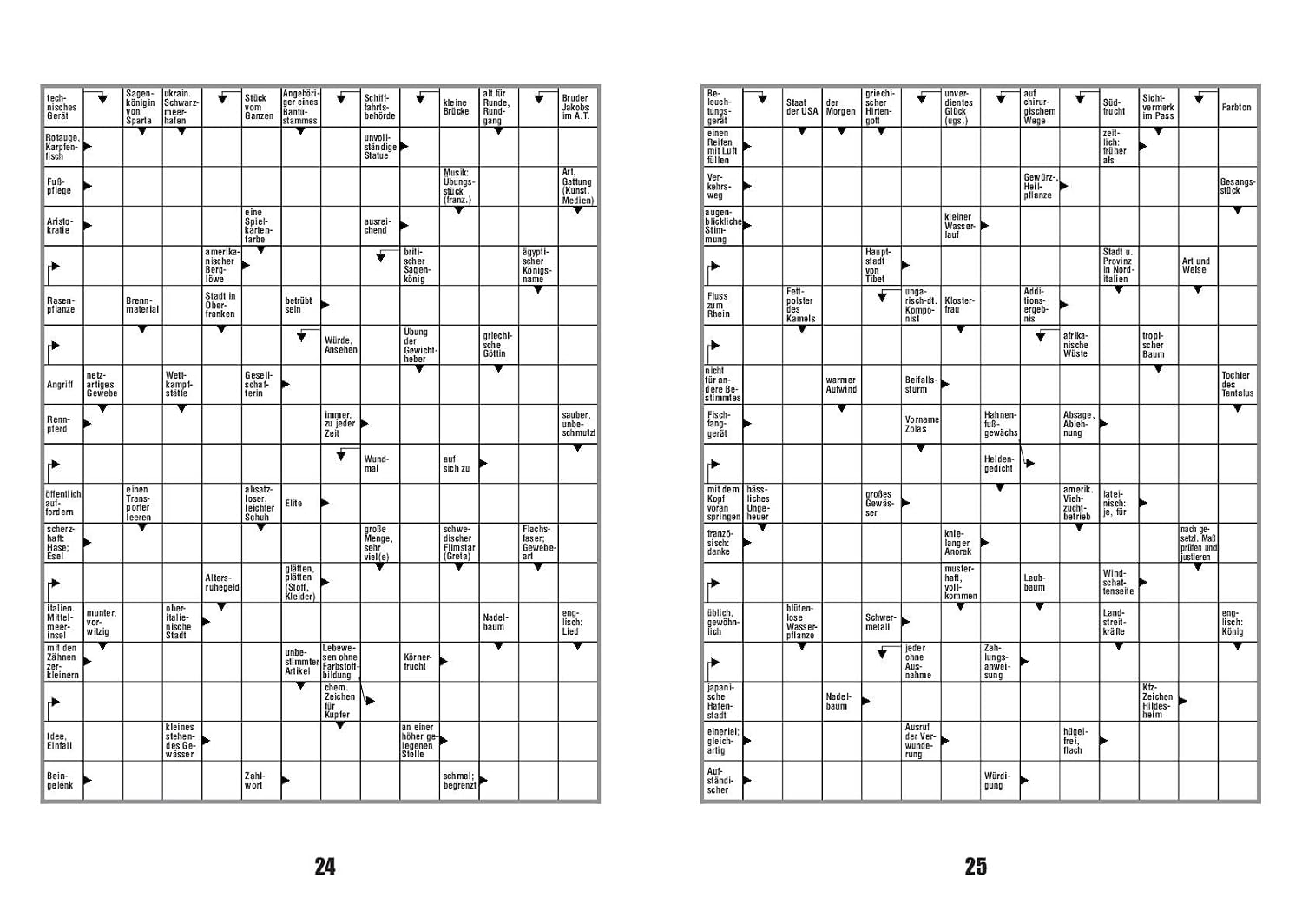 Detalle 2 de Korsordsbok, band 3 – över 280 korsord på tyska för vuxna