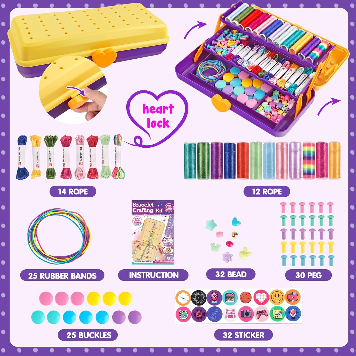 Thumbnail 1 de TingingYuli Kit pulseras de amistad