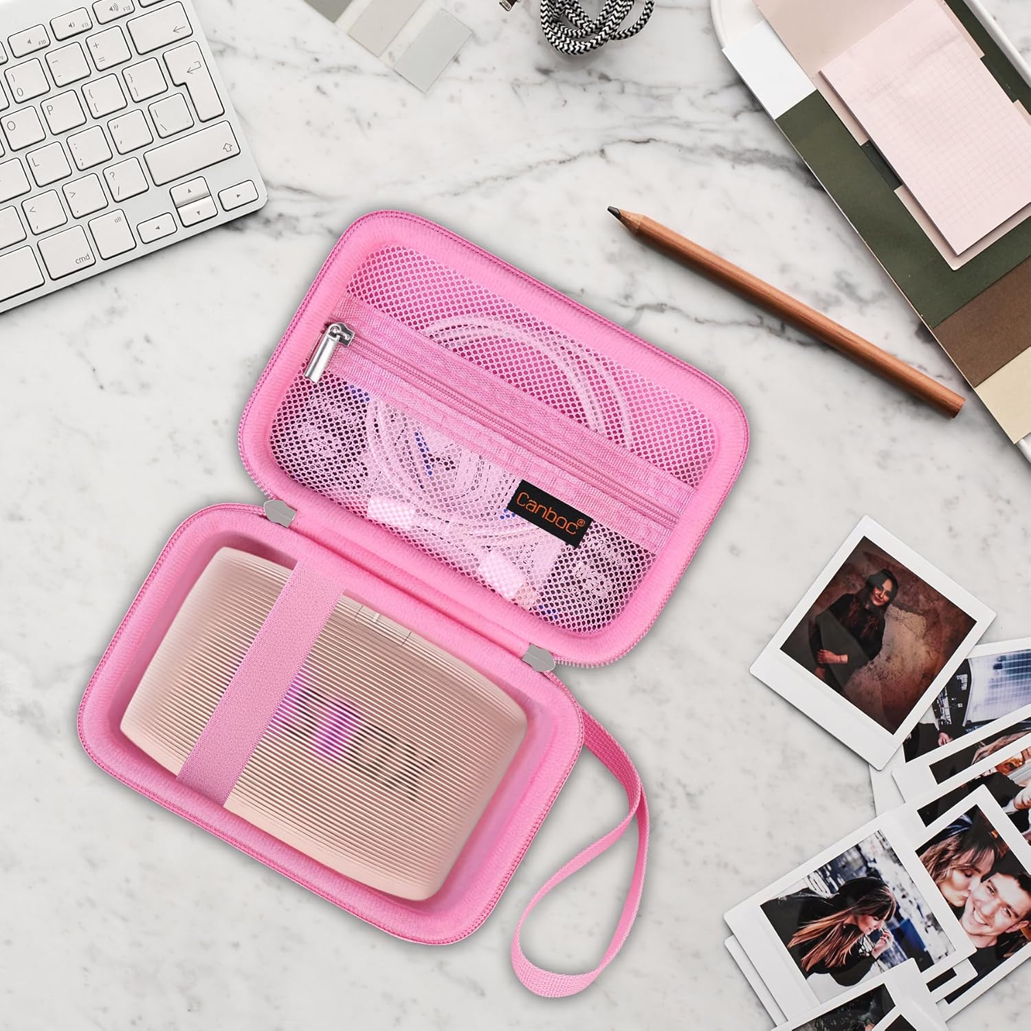 Thumbnail 6 de Canboc Hard Case for Fujifilm Instax Mini Link 2/3 – Deep Pink