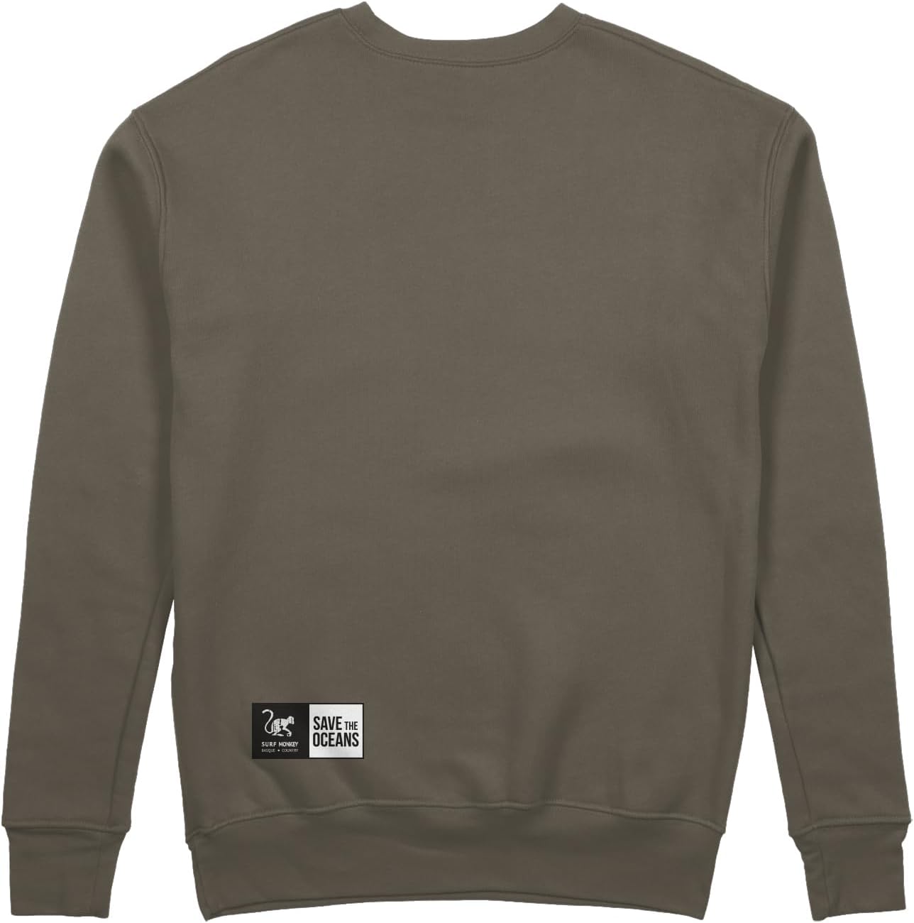 Detalle de Surf Monkey Felpa con collo rotondo e patch ricamato Surf Monkey