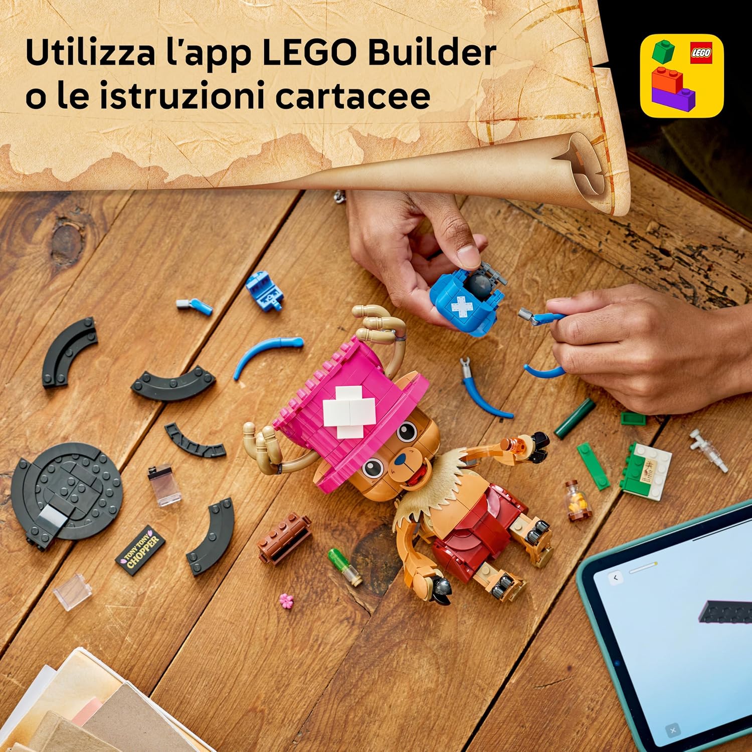 Thumbnail 6 de LEGO ONE PIECE TonyTony Chopper 75643 — Action figure LEGO ispirata a One Piece
