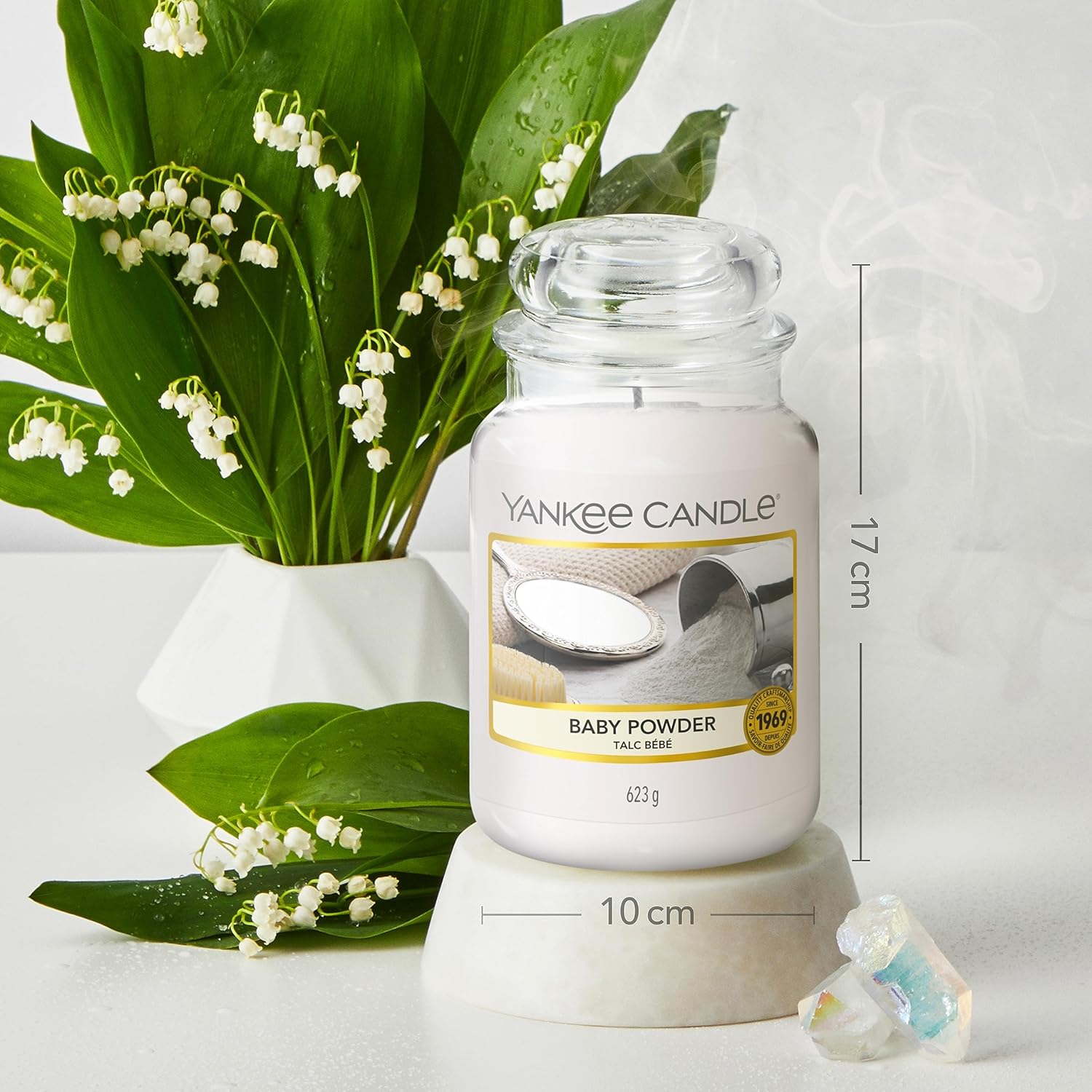 Thumbnail 3 de Yankee Candle Baby Powder 150h Large Jar