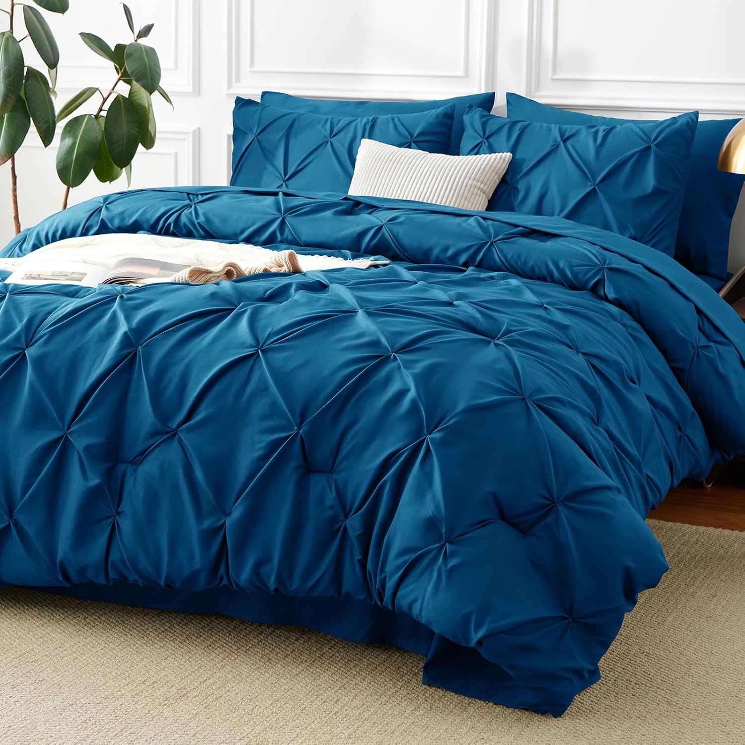Detalle de CozyLux comforter set, King