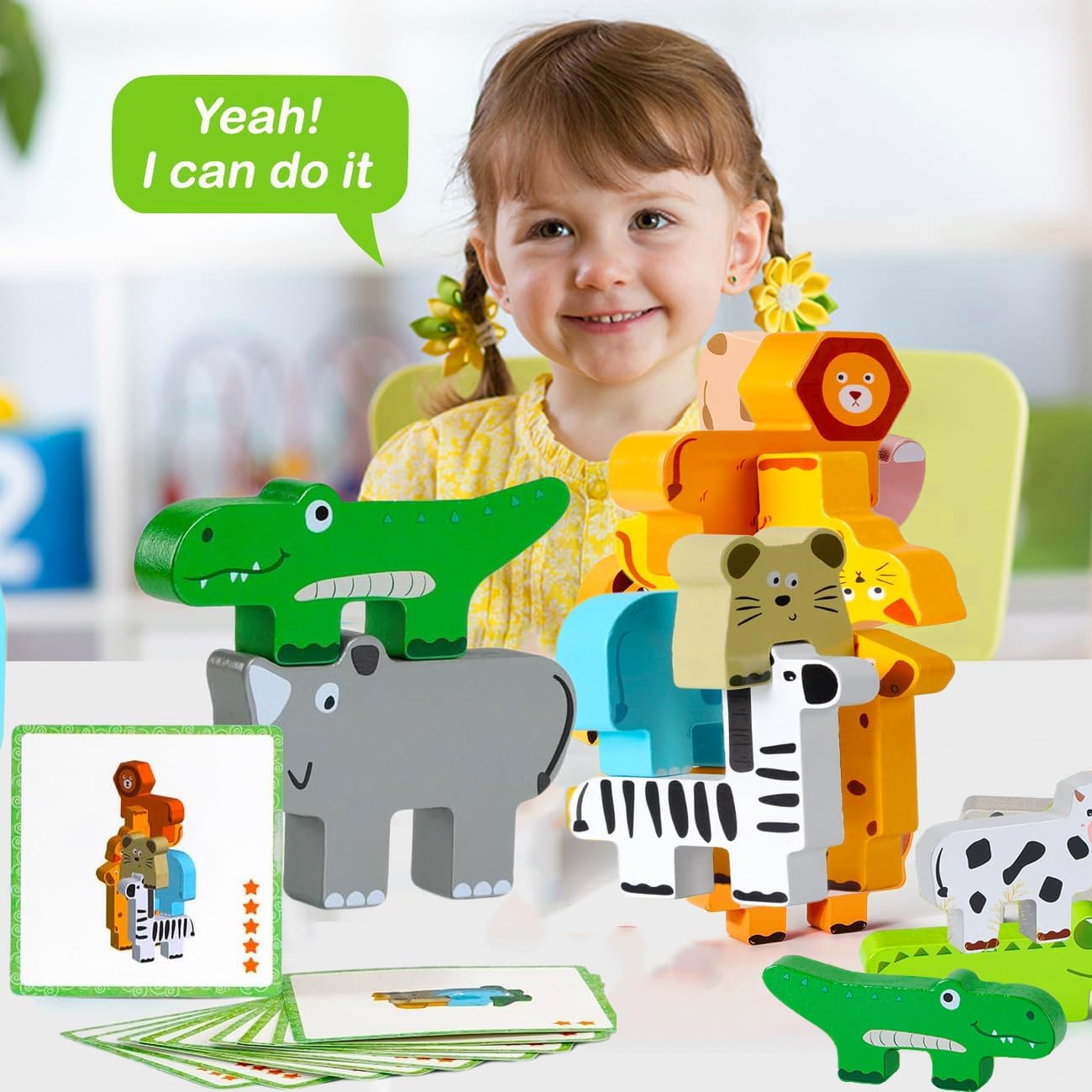 Thumbnail 3 de Maxricus Montessori Stacking Toys