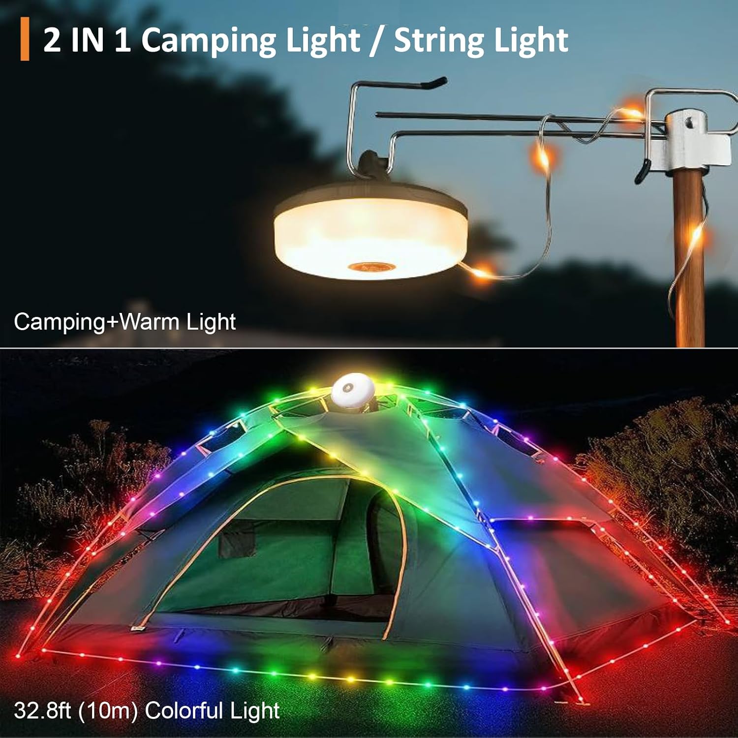 Thumbnail 6 de Camping Lichterkette Aufrollbar 10 m