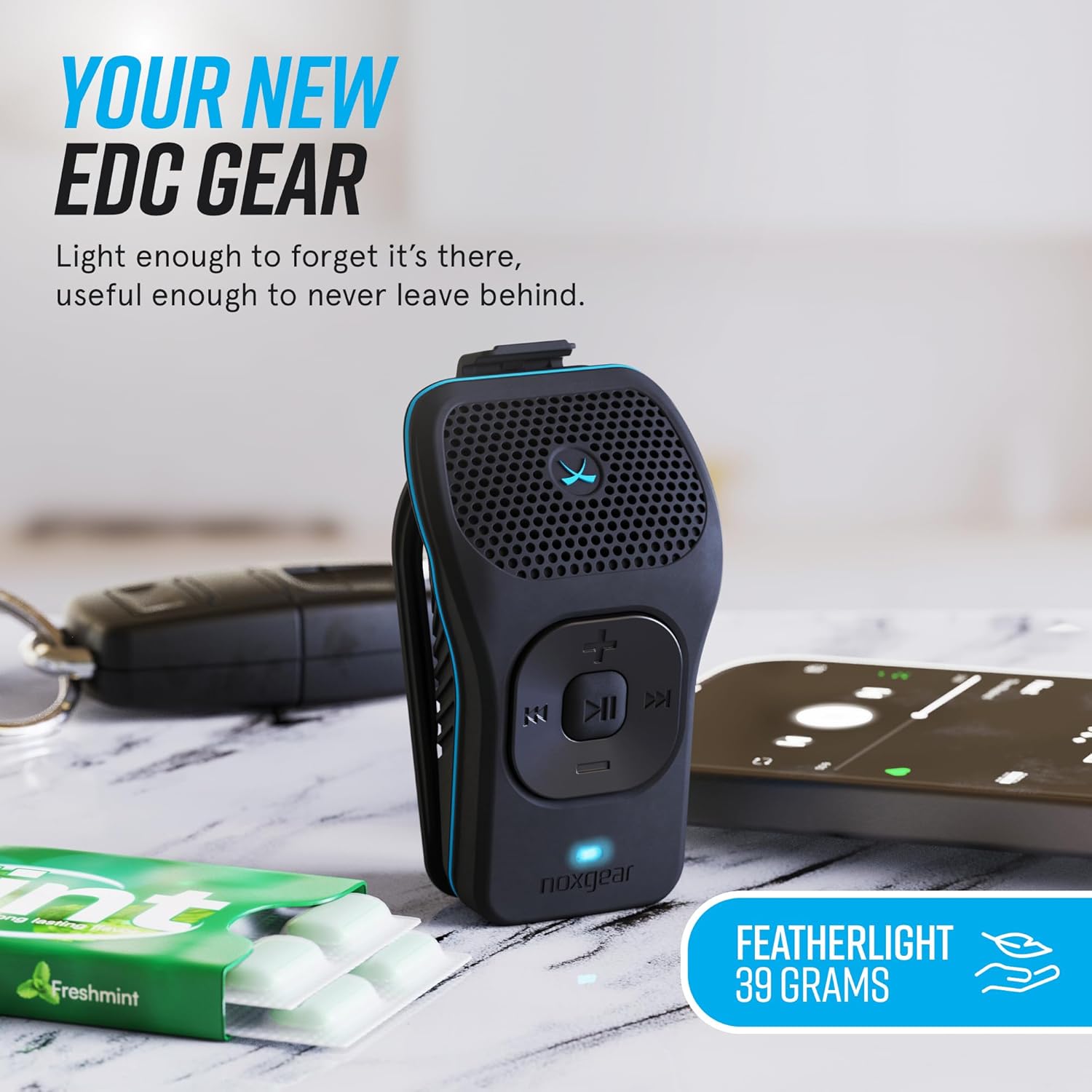Detalle de noxgear 39g Wearable Bluetooth Speaker 15h