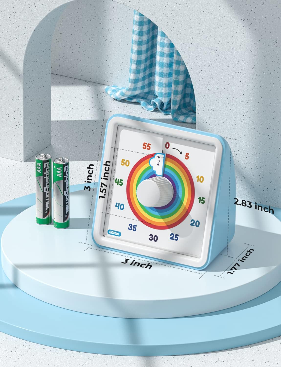 Detalle de LIORQUE Visual Timer, 60-Minute