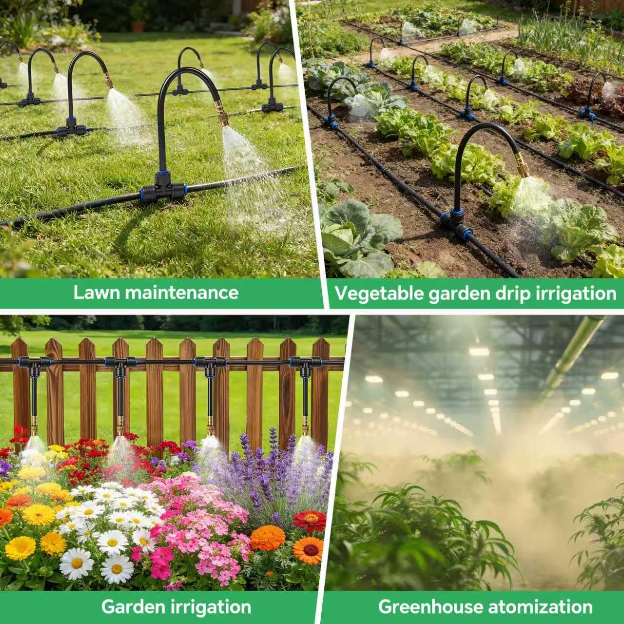 Detalle 1 de Drip Irrigation System, 120 ft