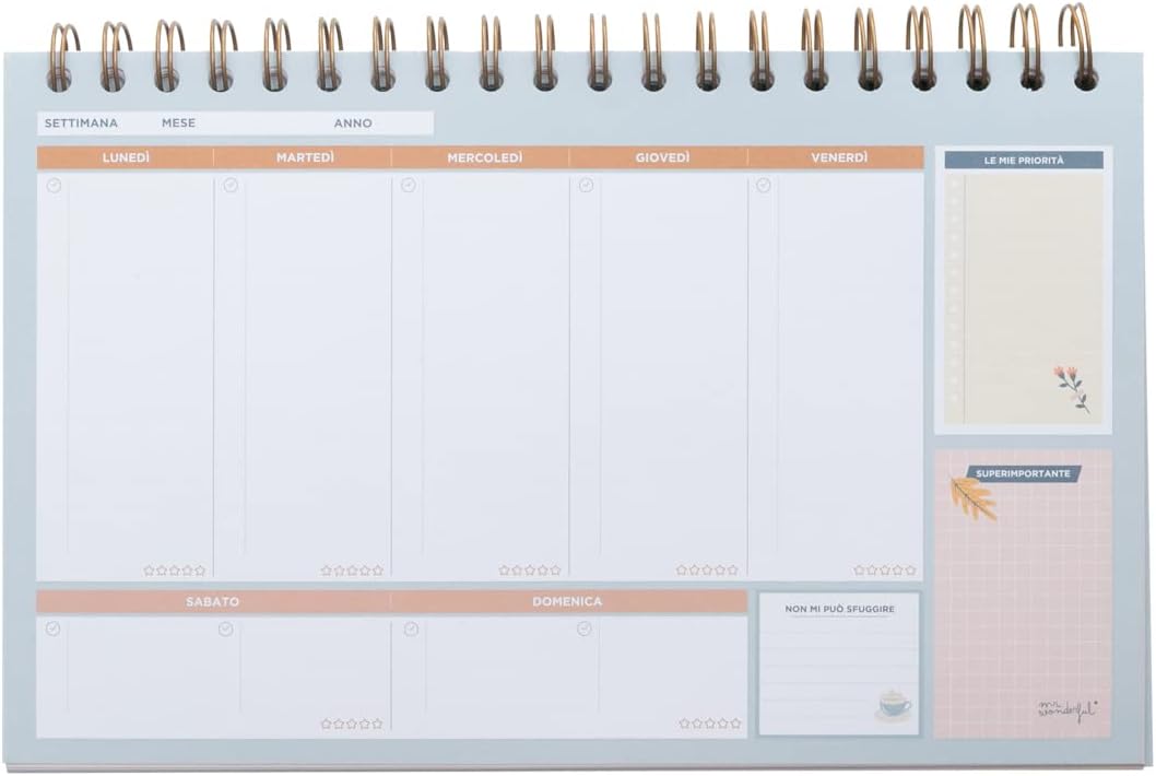 Thumbnail 1 de Planner settimanale Il mio tempo, i miei programmi
