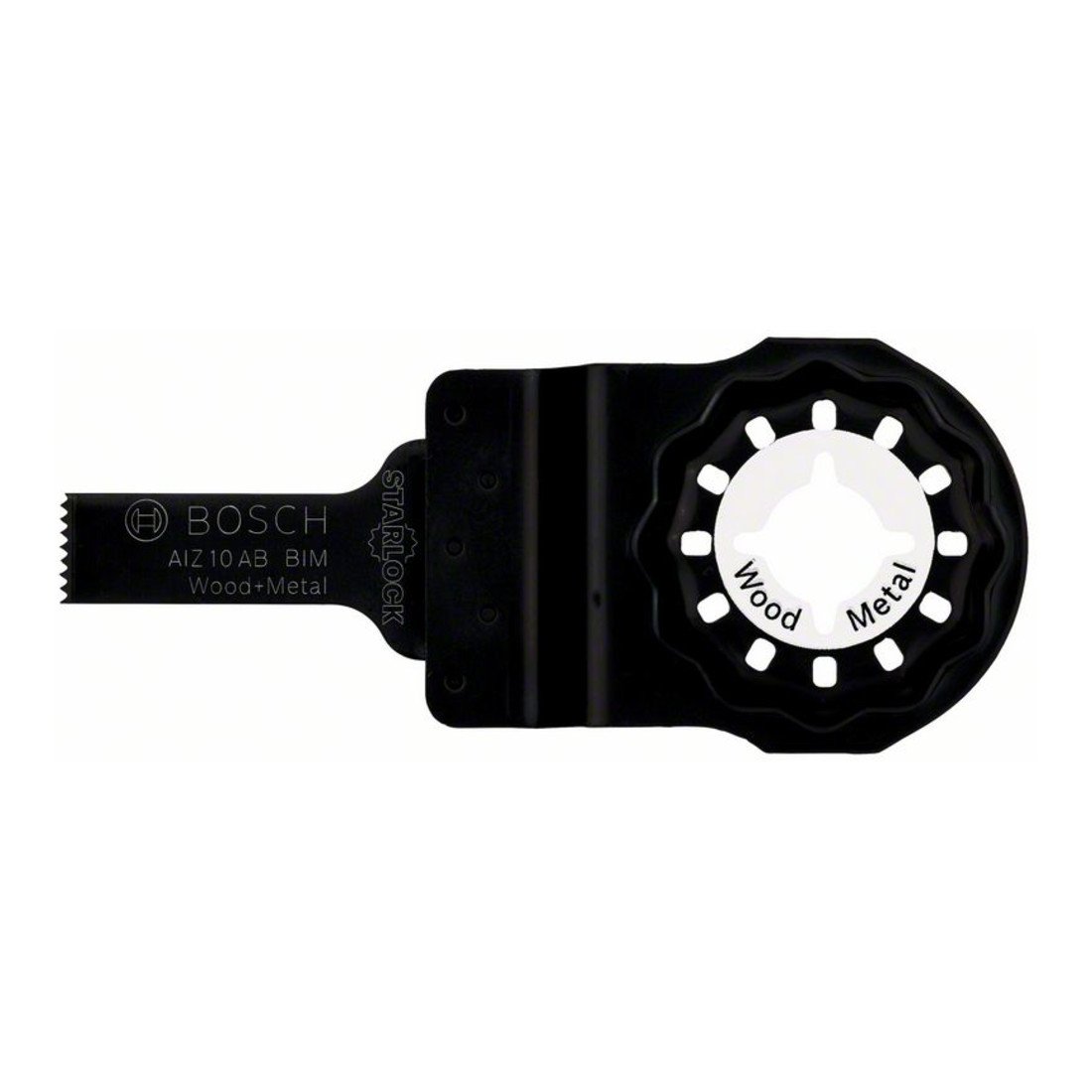 Bosch Professional Lama per tagli dal pieno AIZ 10 AB – tagli precisi per legno e metallo (10 x 20 mm)