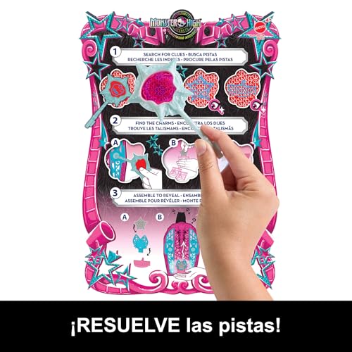 Detalle 1 de Monster High Skulltimate Secrets Catty Noir, 19 sorpresas