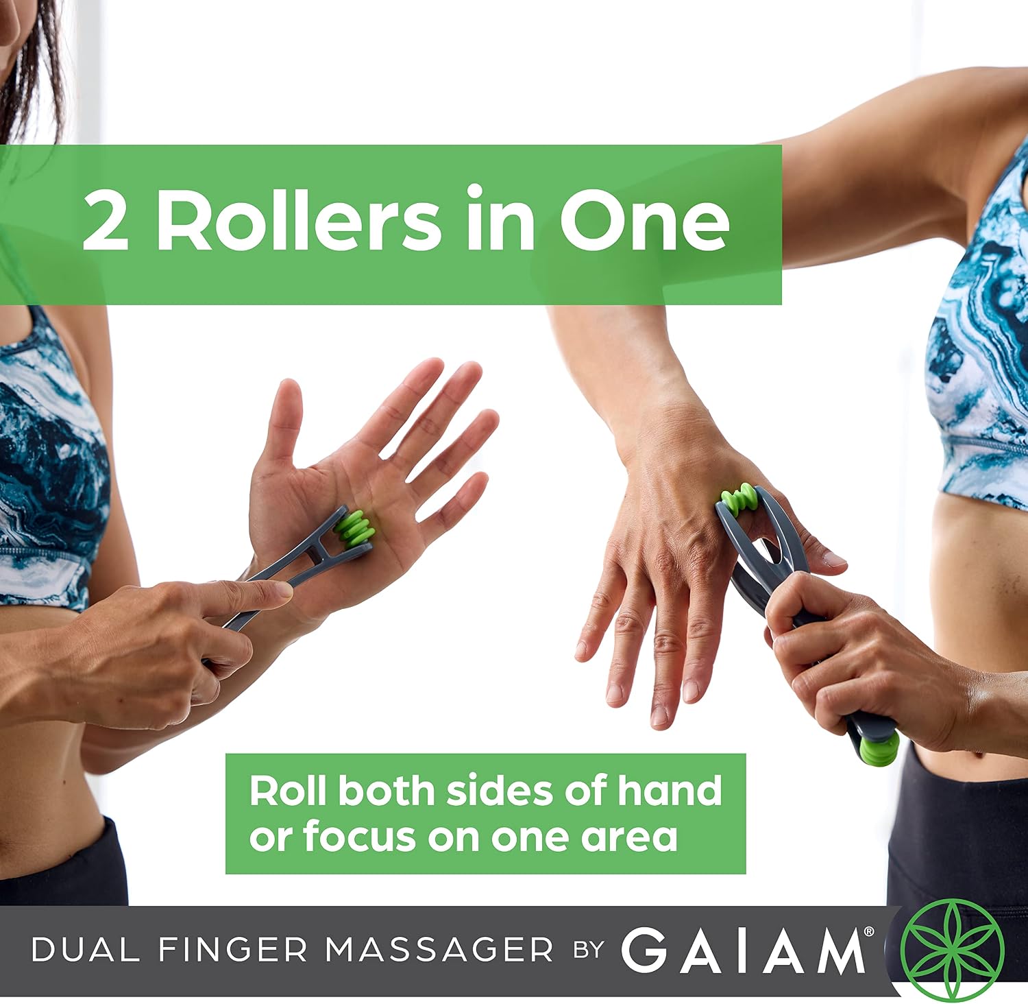 Detalle 2 de Gaiam Finger Massager Dual-Sided Hand ๐