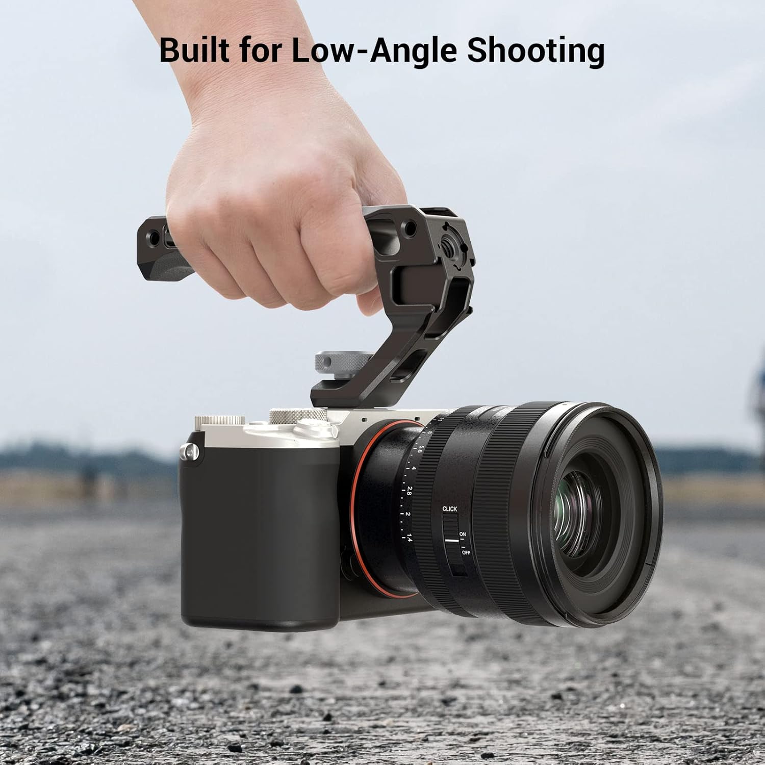 Thumbnail 6 de SmallRig Cold Shoe Top Handle 3764 (impugnatura leggera con cold shoe) per video rig