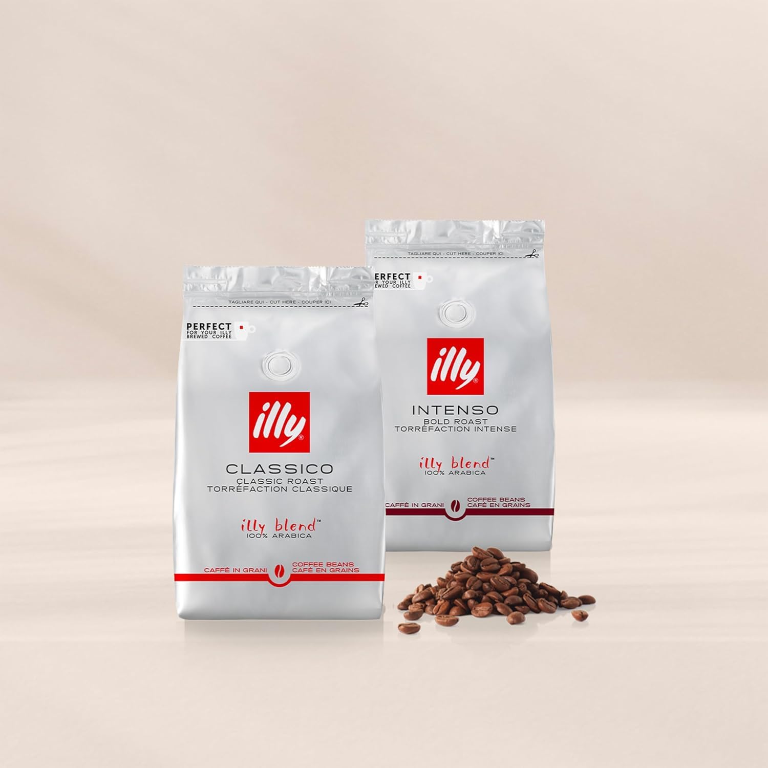 Thumbnail 6 de illy Kaffeebohnen Zum Mahlen CLASSICO – 500 g, 100% Arabica, Noten von Orangenblüten und Jasmin