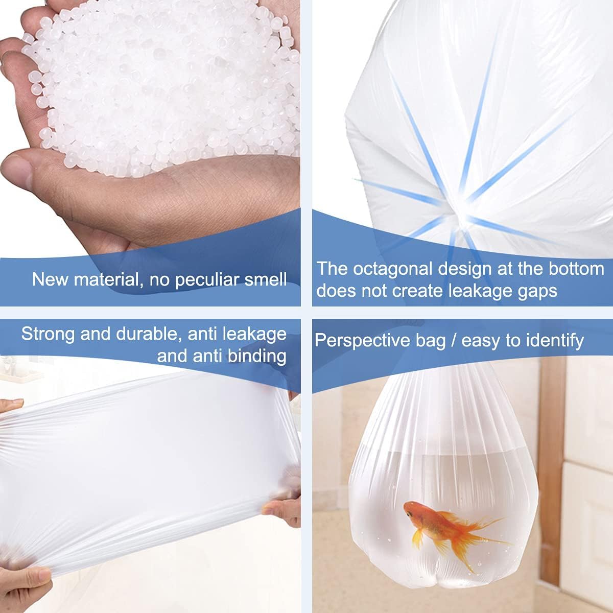 Detalle 2 de XUXRUS 5 L small bin bag liners 120 count