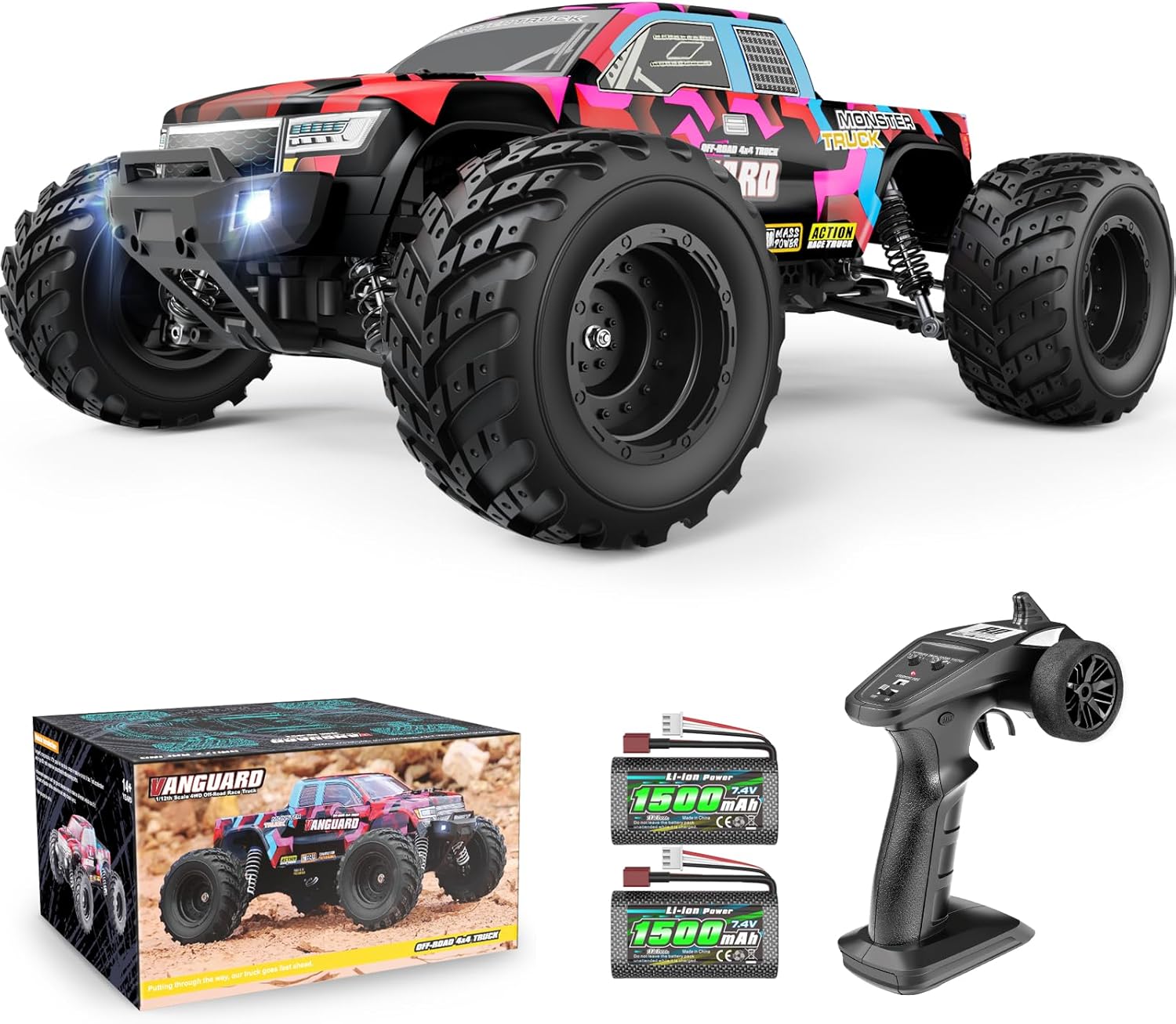 Thumbnail 6 de HAIBOXING 903A 1/12 Brushless RC Truck 55 km/h
