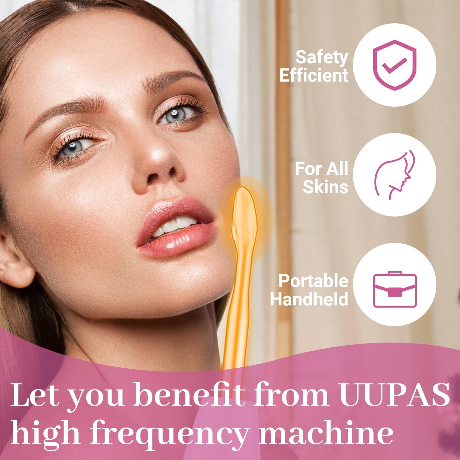 Thumbnail 5 de UUPAS Alta Frecuencia Estetica Facial portátil