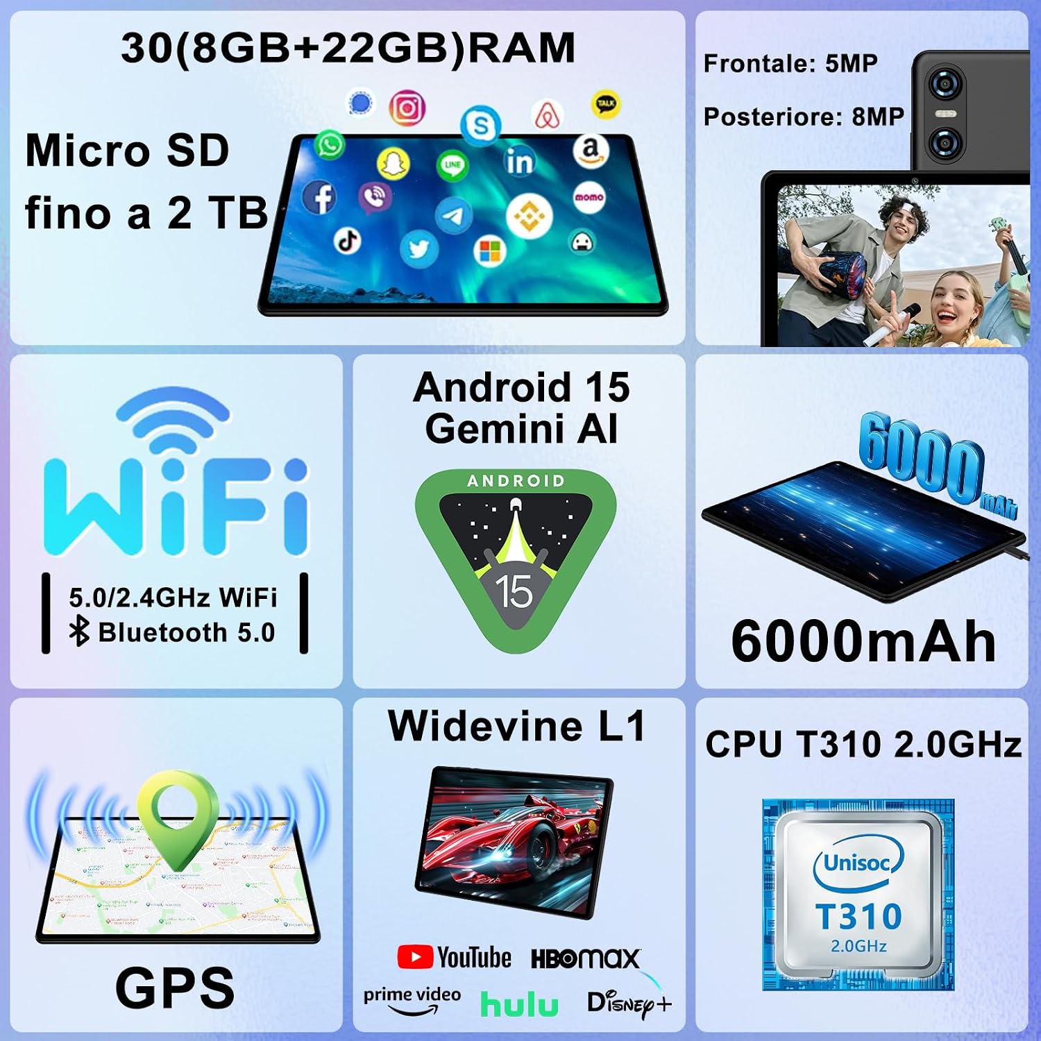 Detalle 2 de SKYEGG K13 10" 30 GB RAM