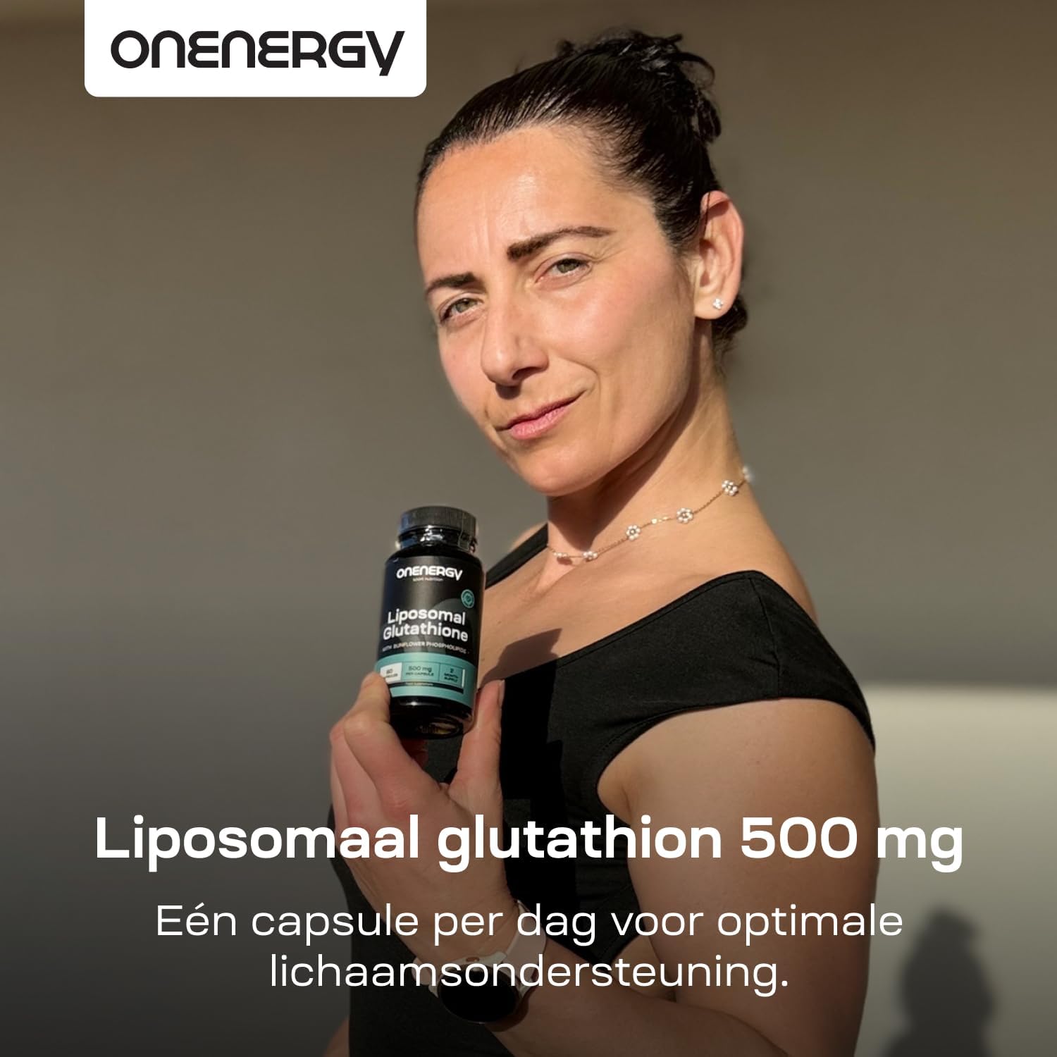 Detalle 1 de ONENERGY Liposomaal Glutathion 500 mg, 60 capsules