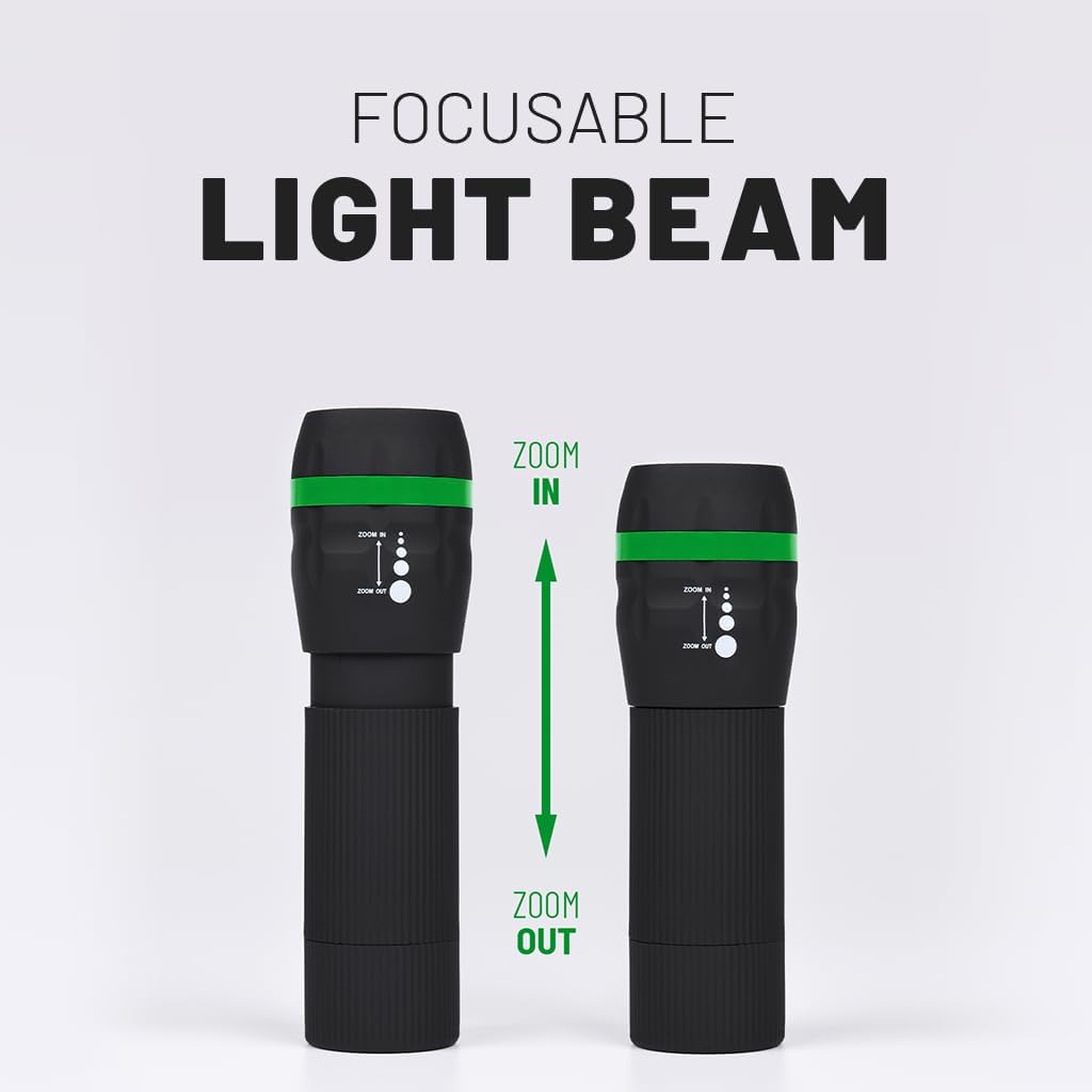 Detalle de Greate 2X Mini Torch for Kids – Compact, Focusable Lights for Little Explorers