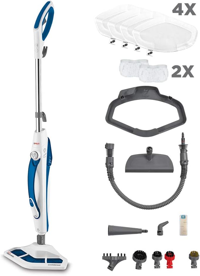 Detalle de Polti Vaporetto SV460 Double scopa a vapore 2‑in‑1 1500 W 🎉
