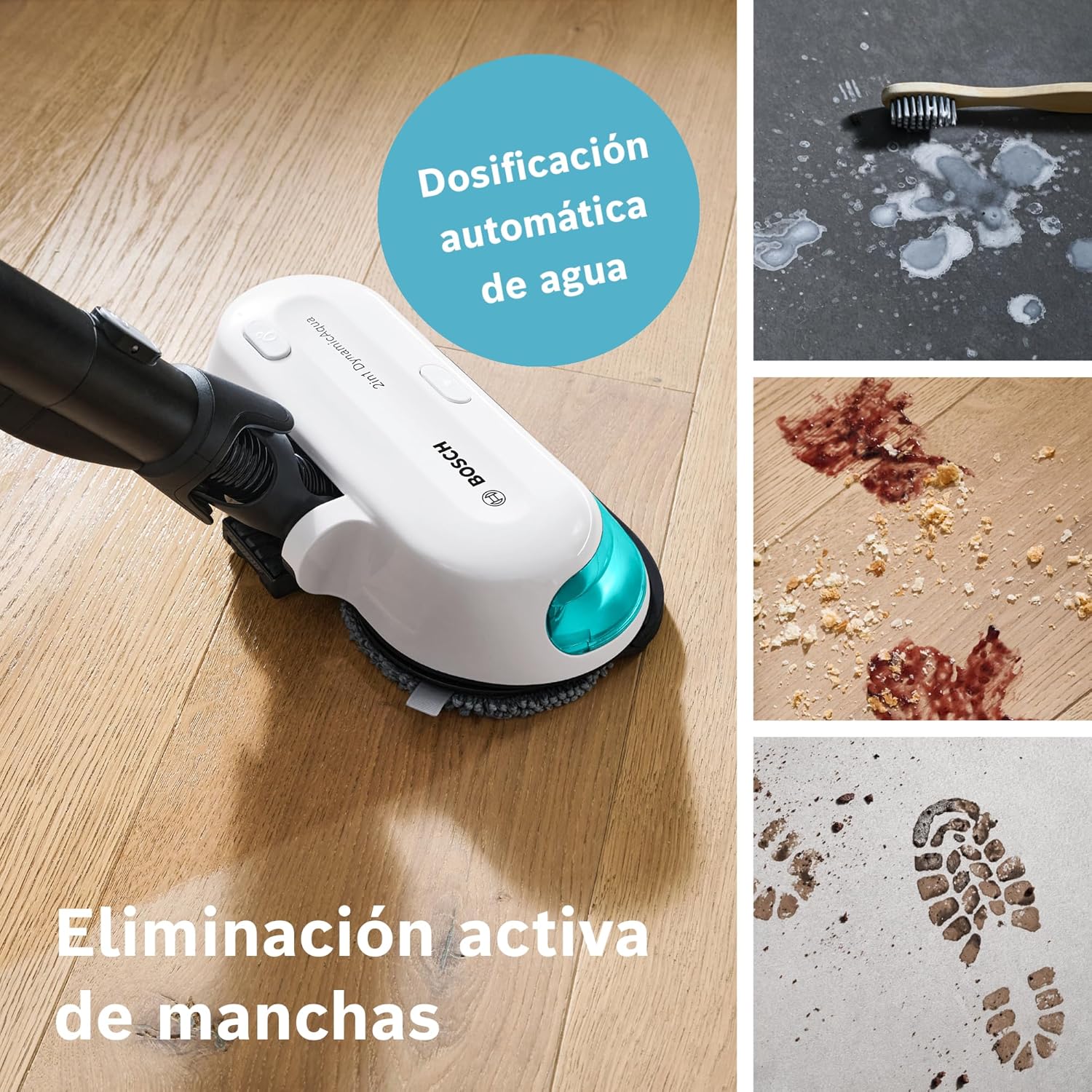 Thumbnail 4 de Bosch Unlimited 7 ProHygienic Aqua: Aspirador Sin Cable 🧹