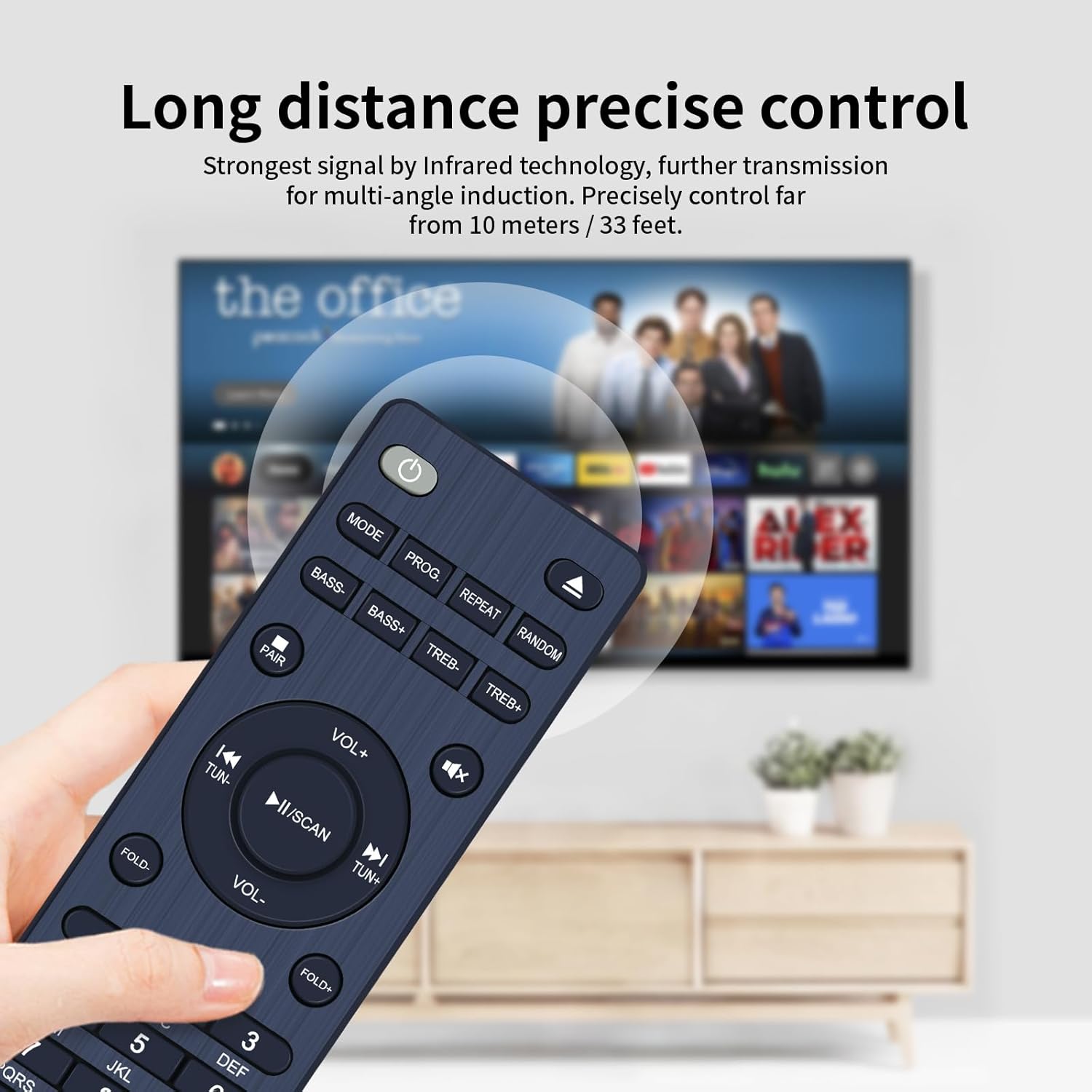Thumbnail 4 de TCNOUMT Replacement Remote for Oakcastle HIFI500