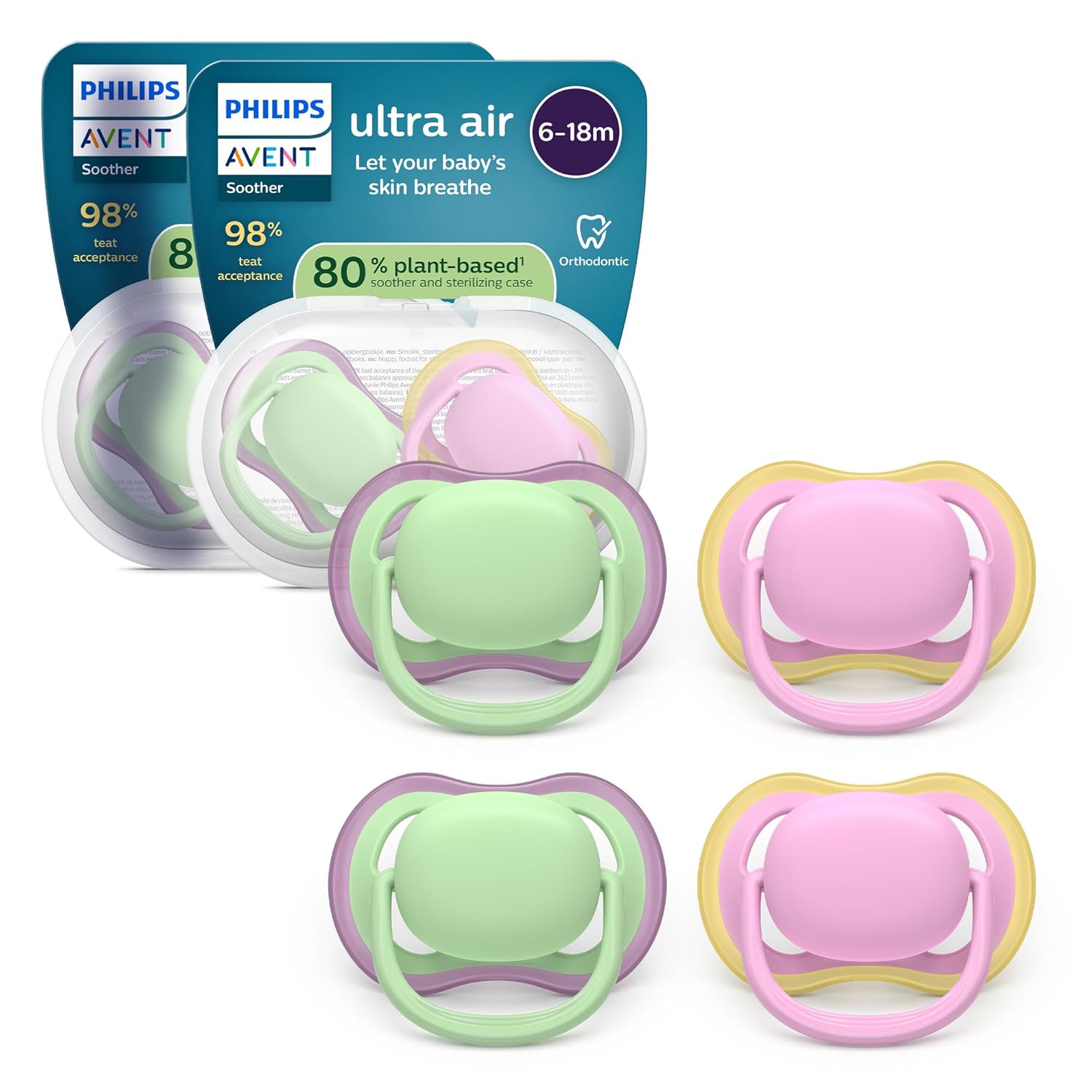 Thumbnail 6 de Philips Avent ultra air Schnuller 6–18 Monate
