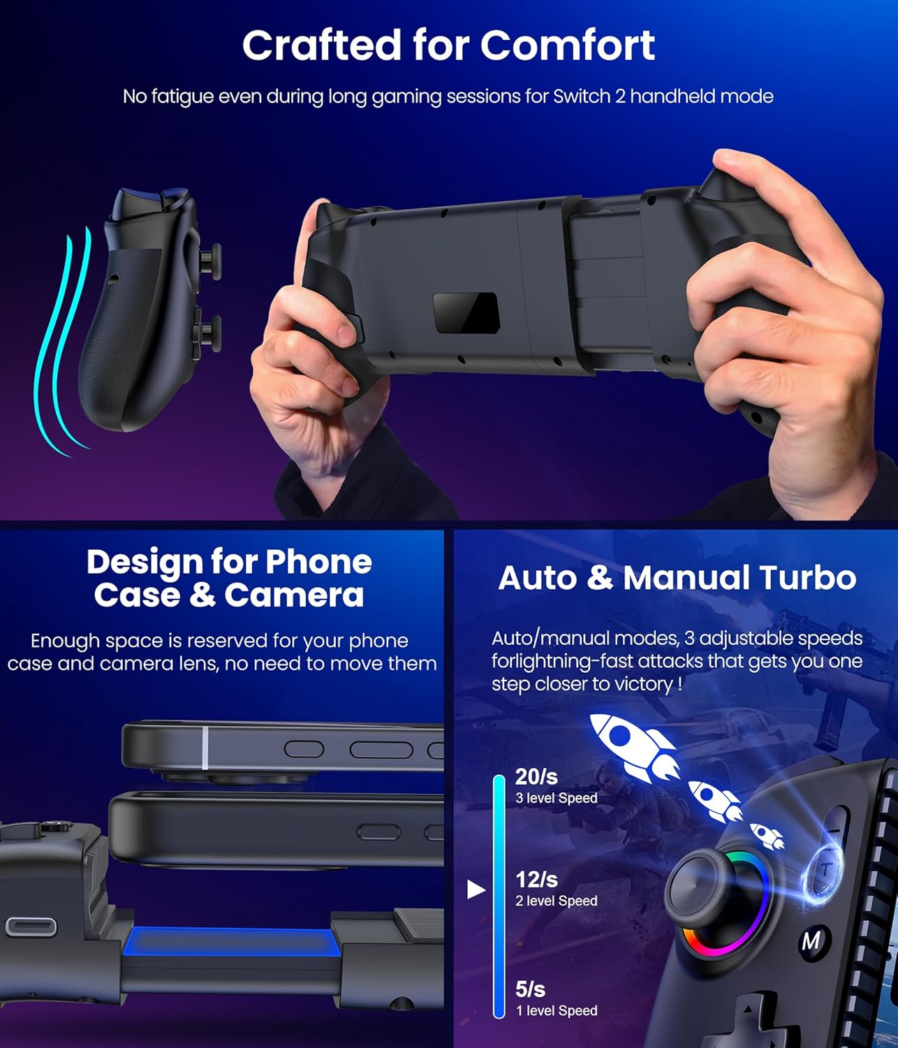 Thumbnail 5 de Handy Controller Handheld Gamepad 1000mAh