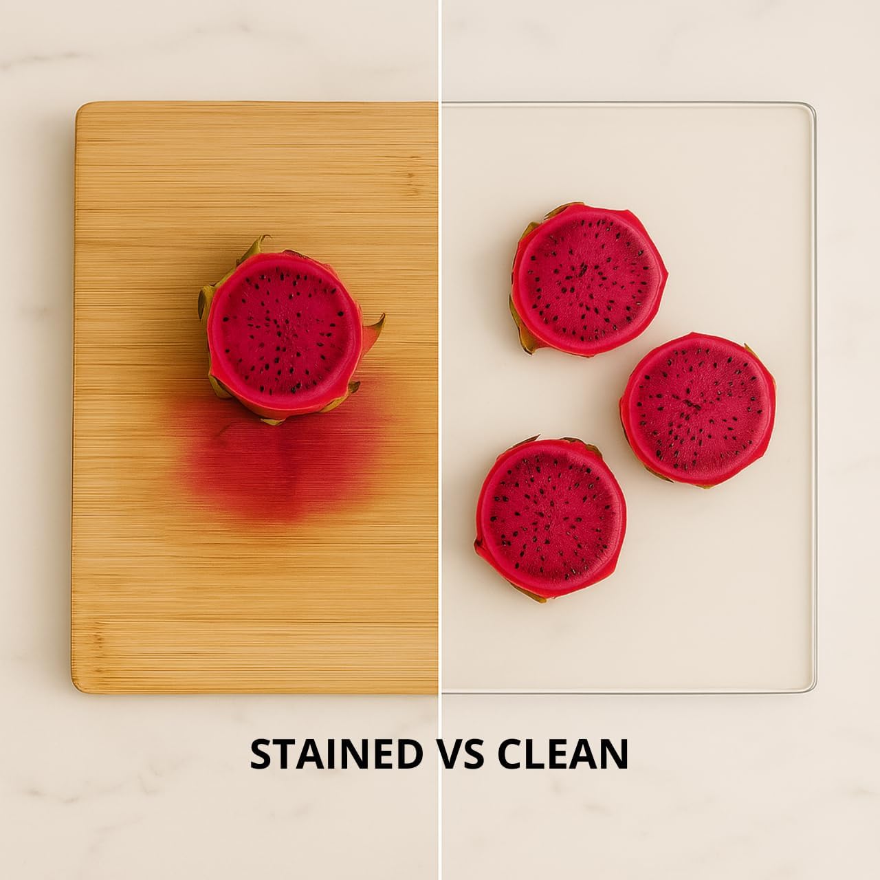 Thumbnail 4 de Acrylic Cutting Board with Counter Lip 16.1x12.5 in