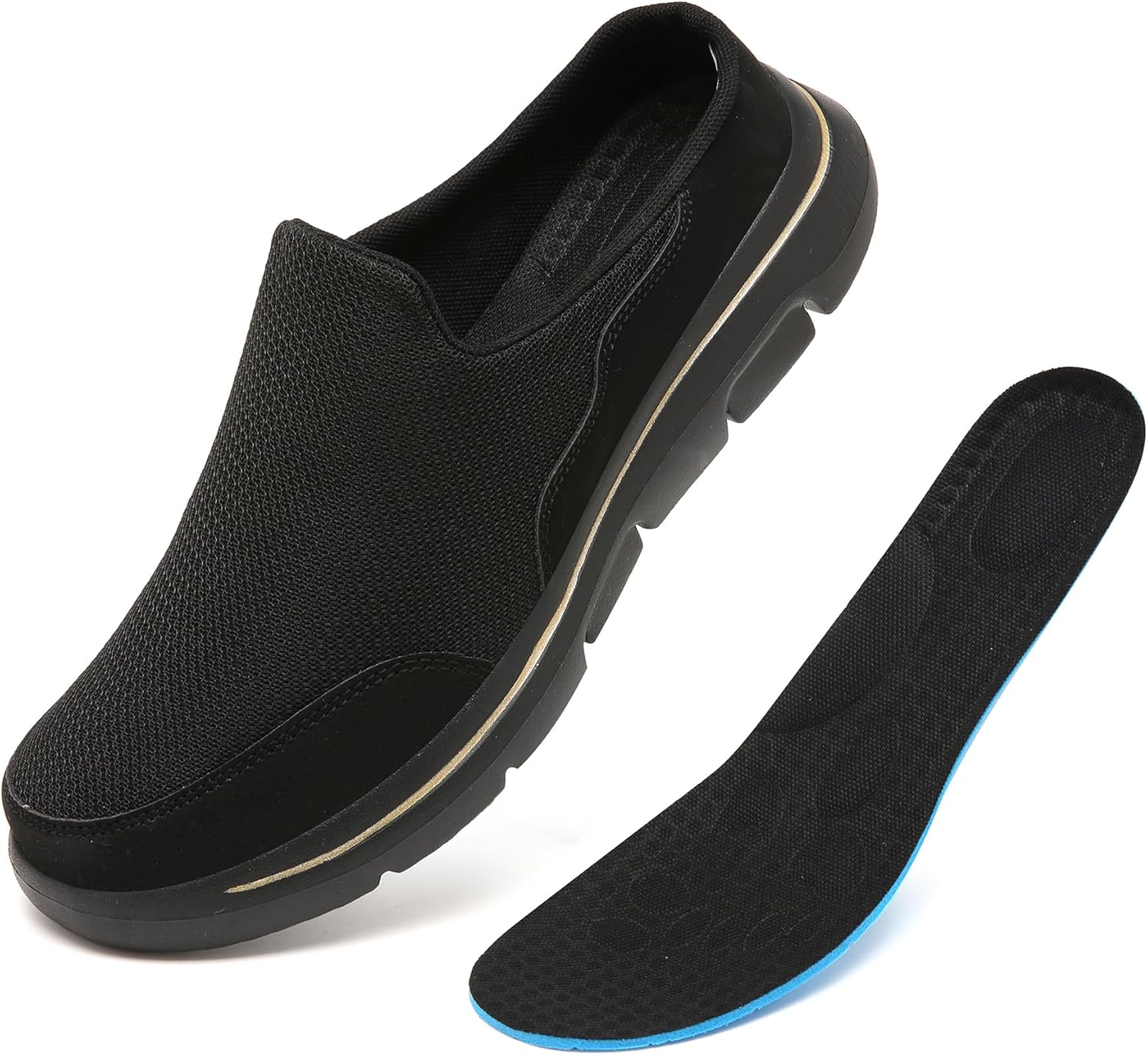 Thumbnail 3 de CELANDA Sabots Mules Souples pour Femme et Homme – Confort Automne Noir 36 EU
