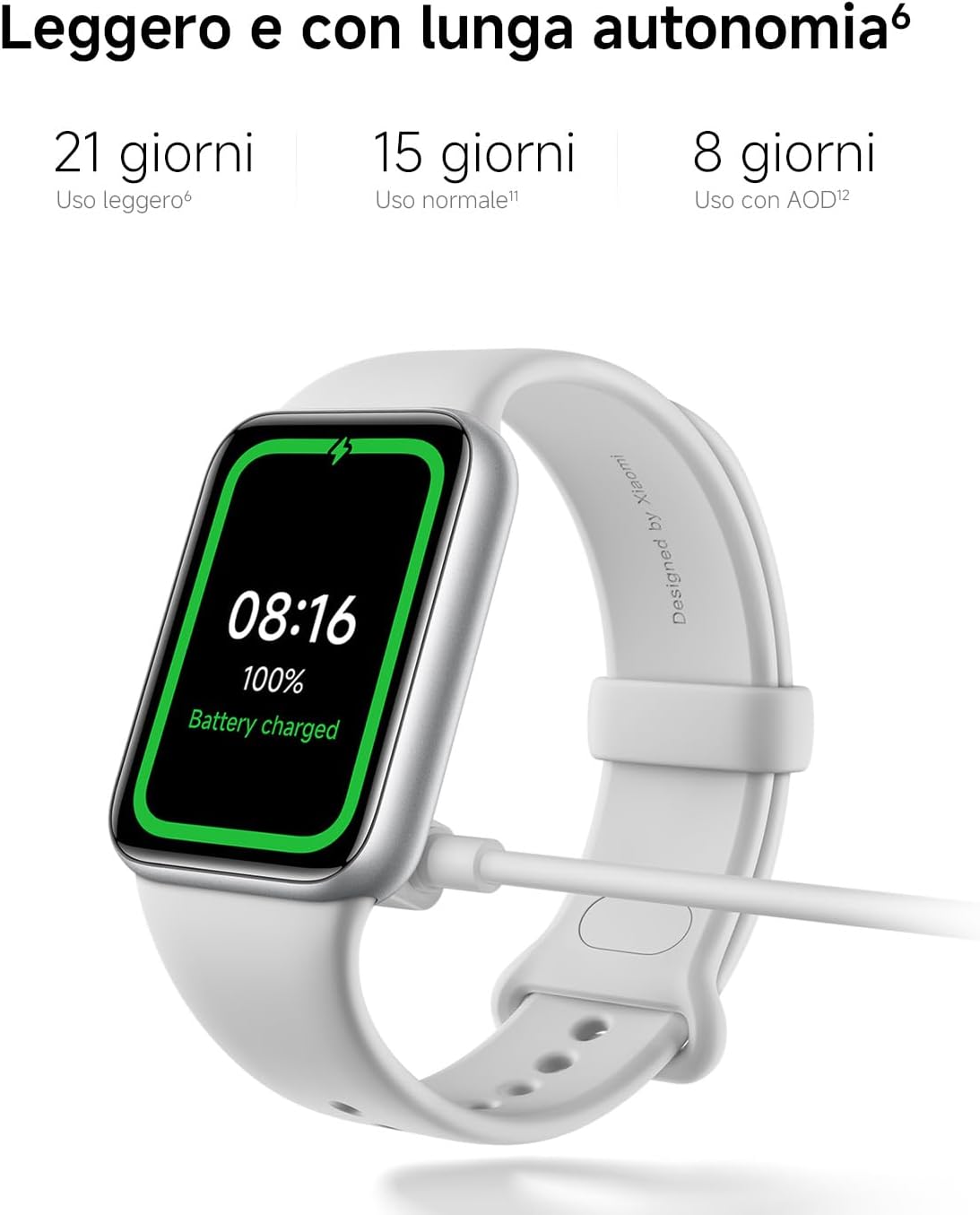 Detalle de XIAOMI Smart Band 10 Pro NFC: Fitness Tracker con display AMOLED 1,74" e GNSS - autonomia fino a 21 giorni