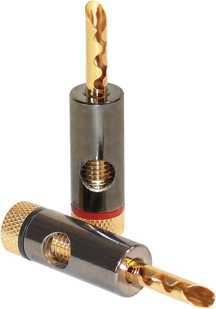 Detalle de Dynavox Bananenhohlstecker Gold 6 mm²