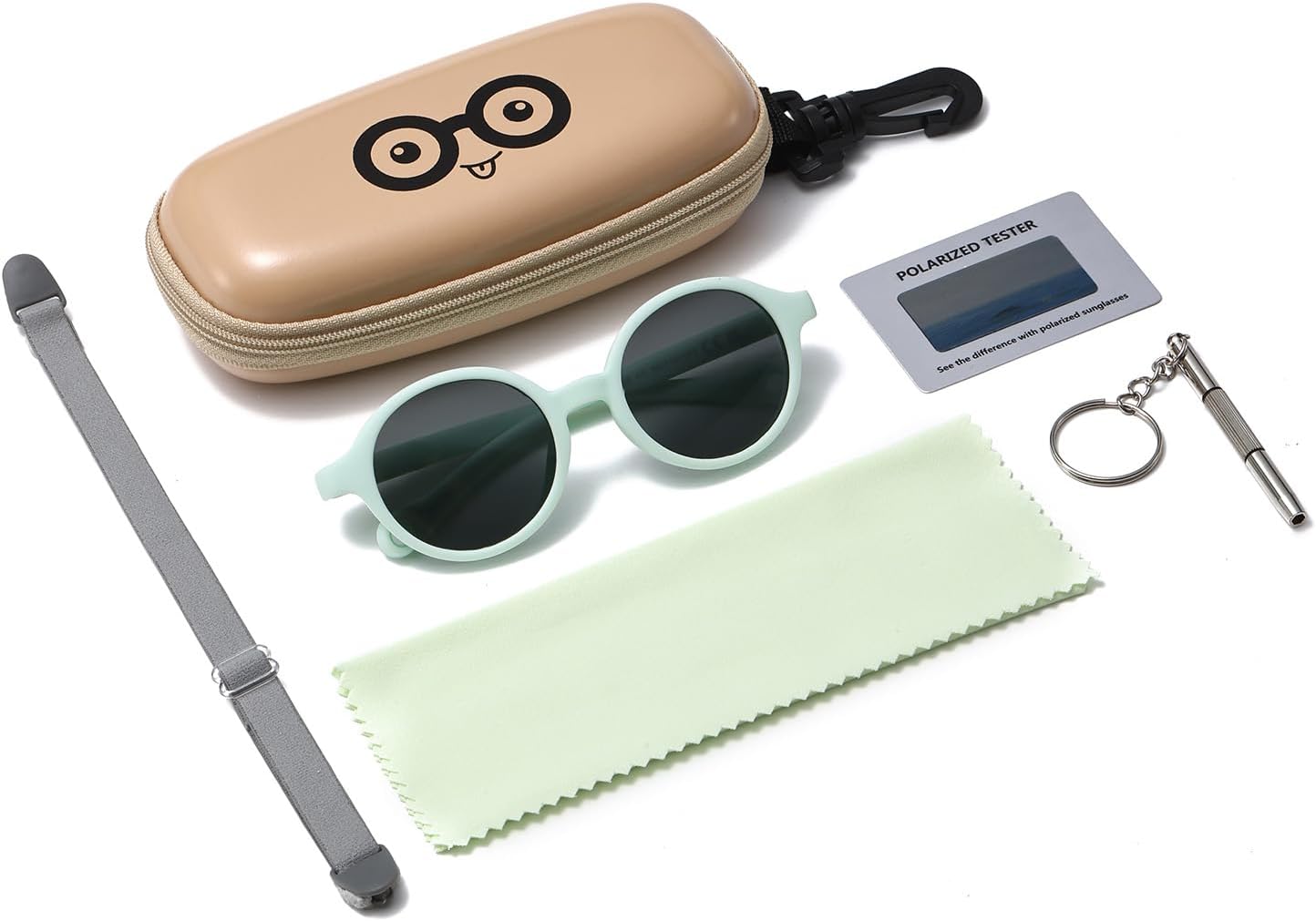 Thumbnail 5 de D Lolylad Baby Sunglasses (0–36 Months) | Polarised kids’ UV400 shades with adjustable strap