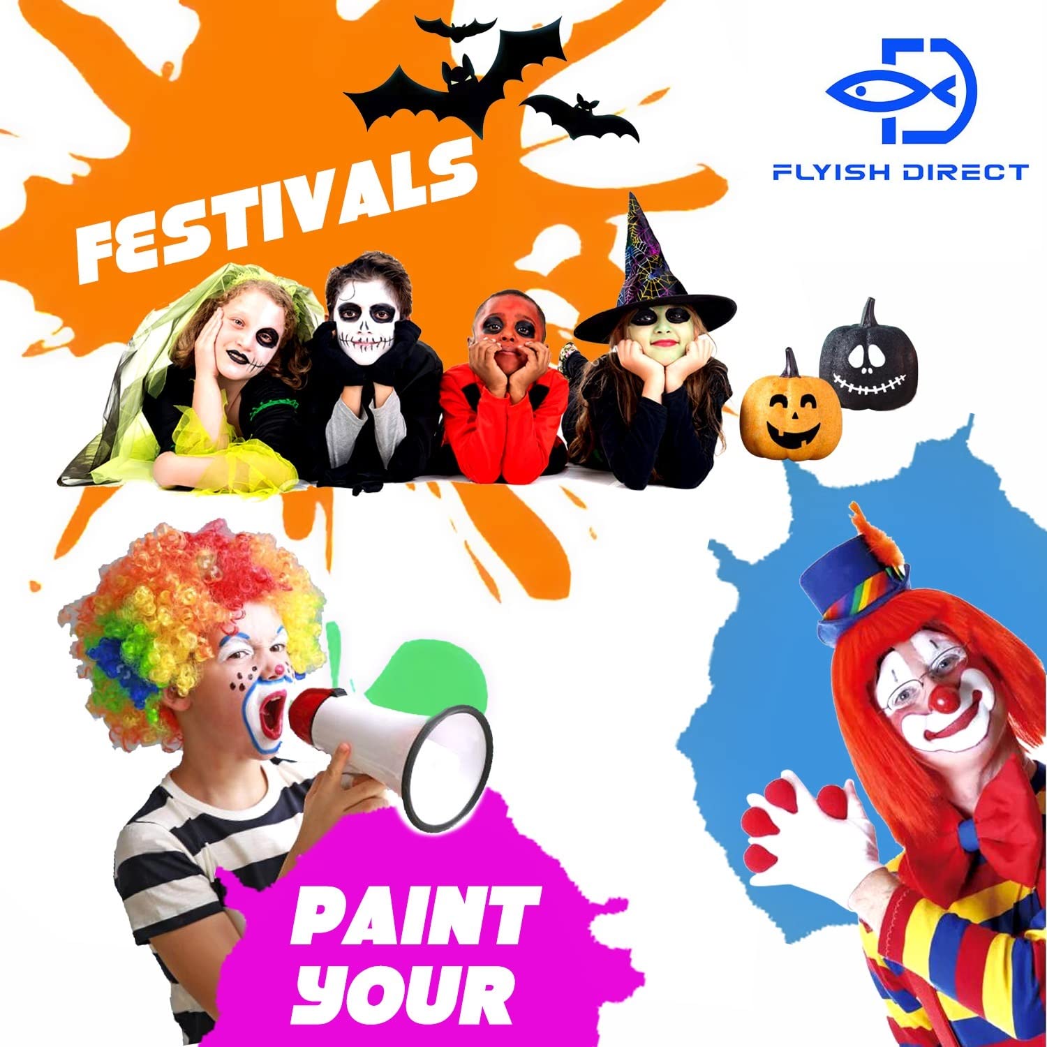 Thumbnail 4 de Bodypainting Schminke 18 Farben Kinderschminke 🎨