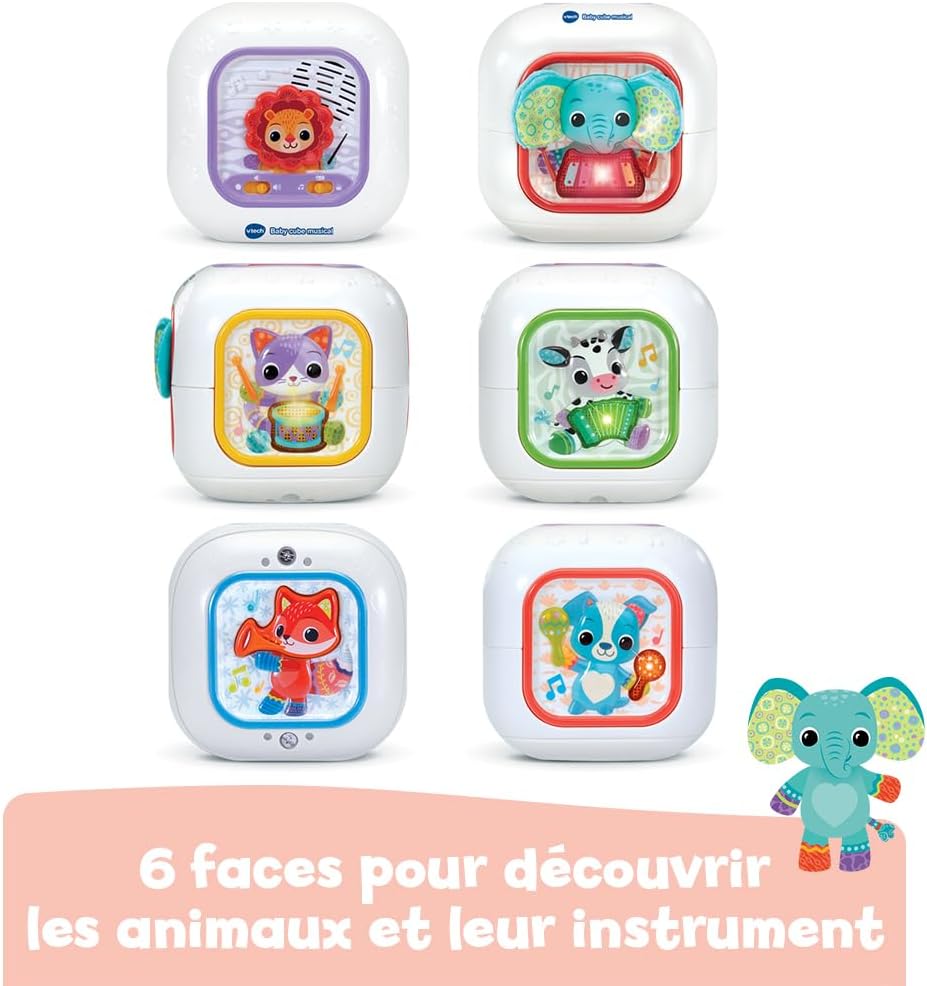 Detalle de VTech Baby Cube musical 6 mois