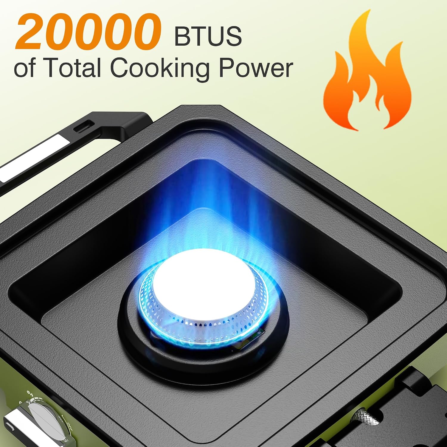 Detalle 2 de ODSD 2 Burner 20000 BTU camping stove