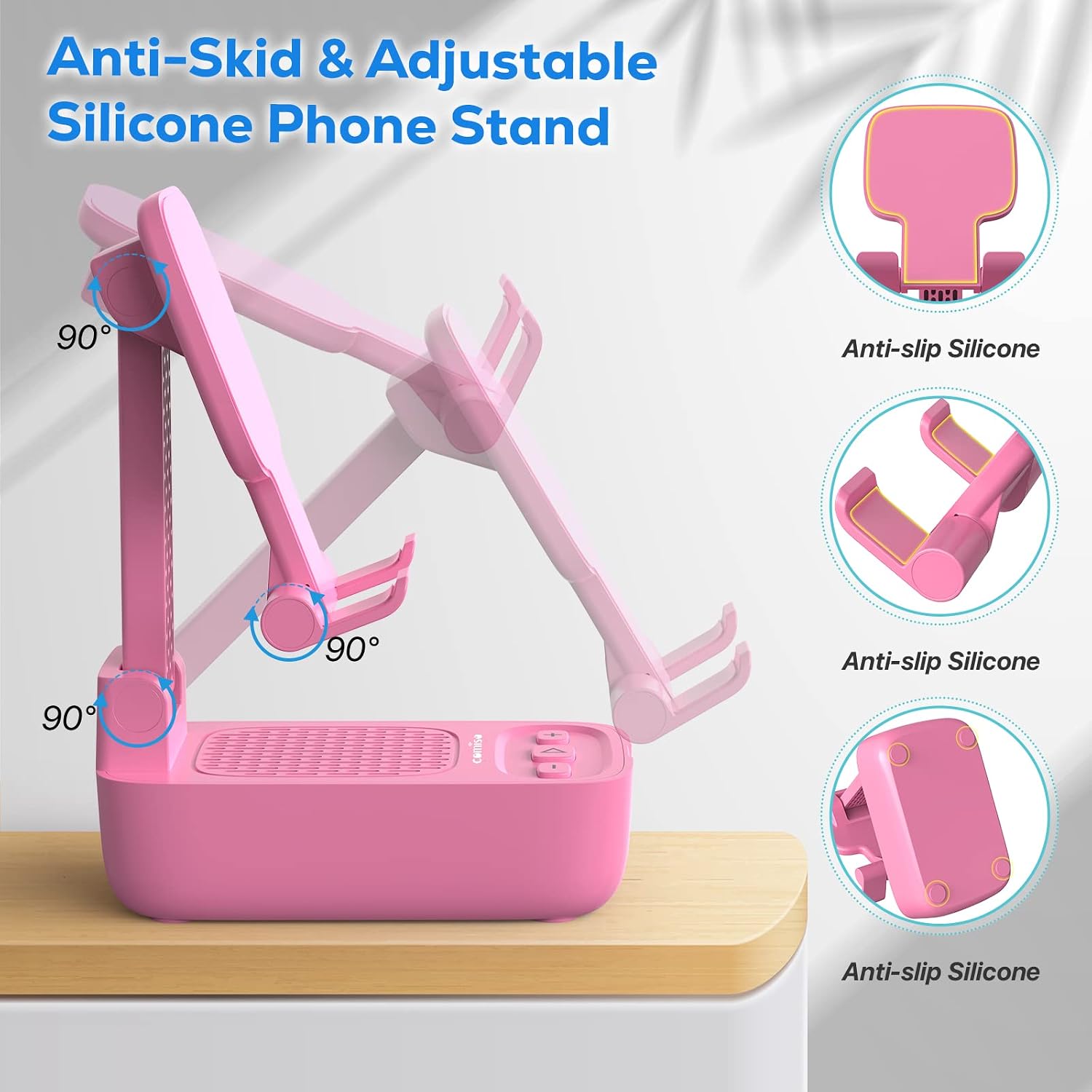 Thumbnail 1 de COMISO Phone Stand with Bluetooth Speaker