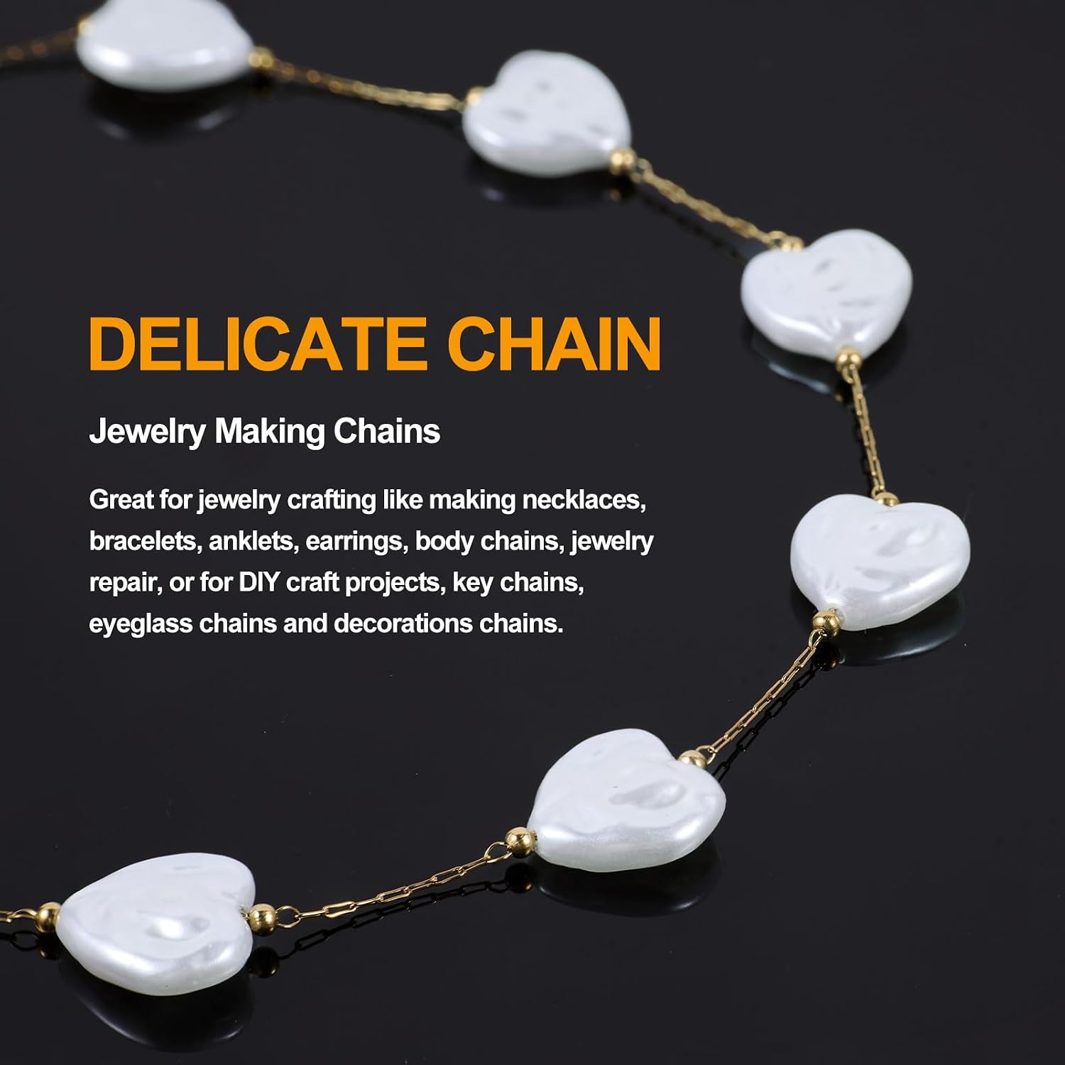 Detalle 2 de KYUNHOO Jewelry-Making Chain, 3 Meters