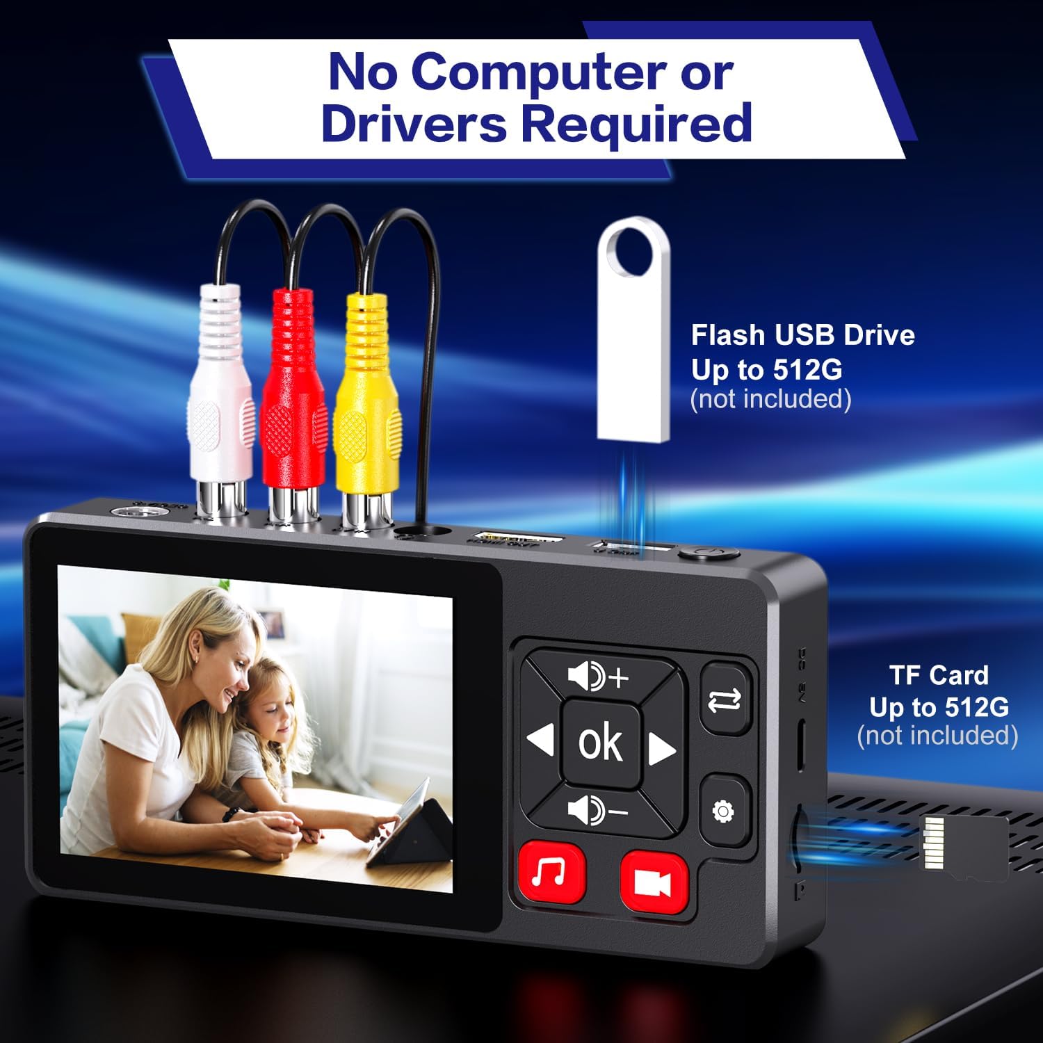 Detalle de VHS to Digital Converter 2.0 — VHS capture device