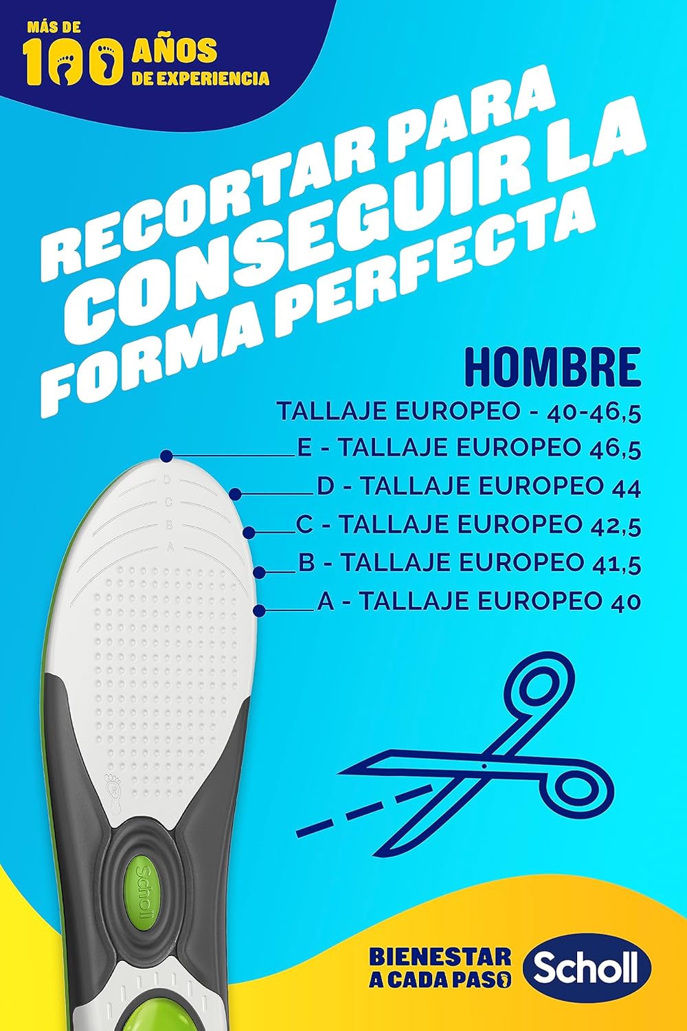 Thumbnail 7 de Scholl LiquiFlex Plantillas Hombre Talla 41-46,5 💪