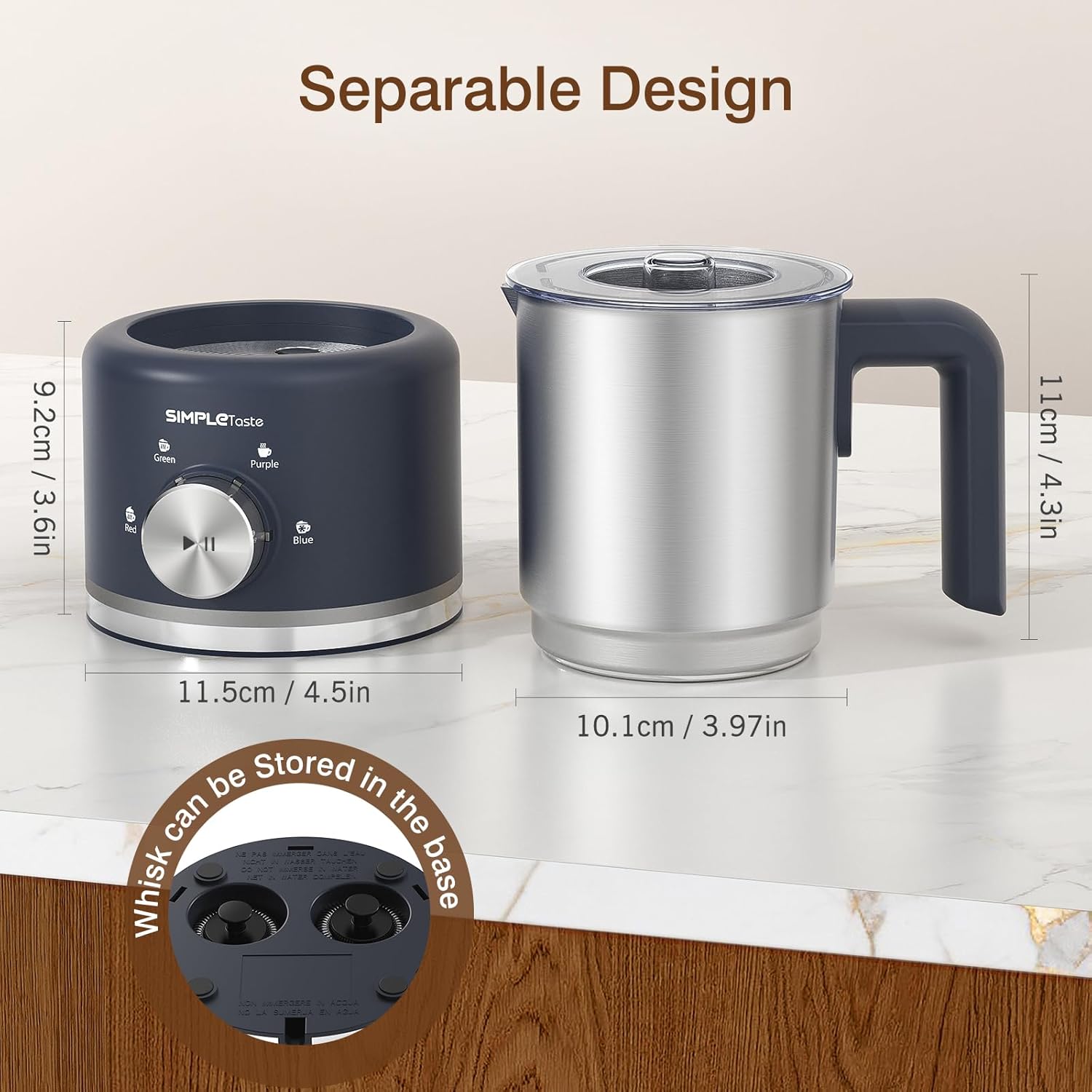 Thumbnail 6 de SIMPLETASTE Milk Frother 500ml