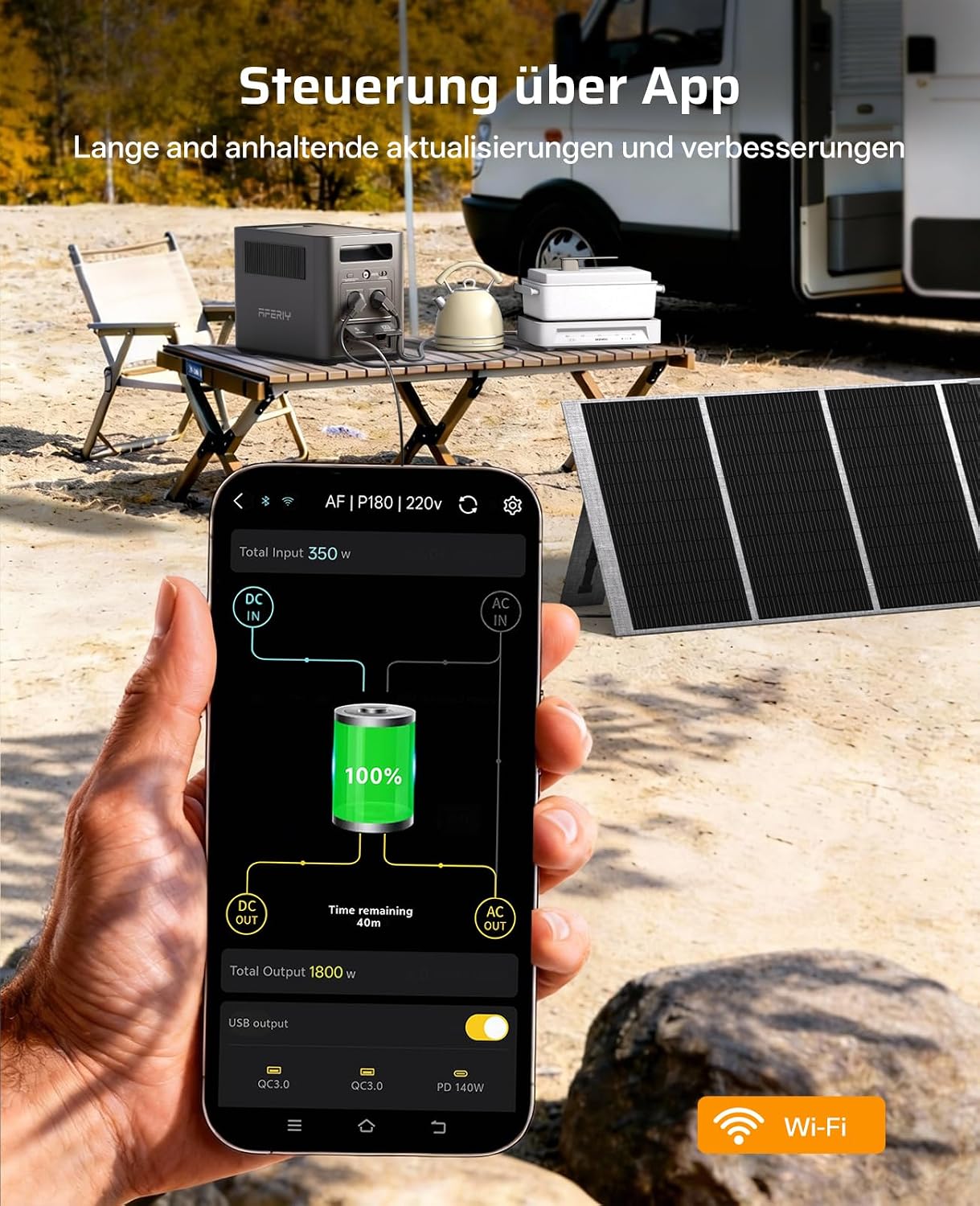 Thumbnail 5 de AFERIY 1800W 1024Wh Powerstation