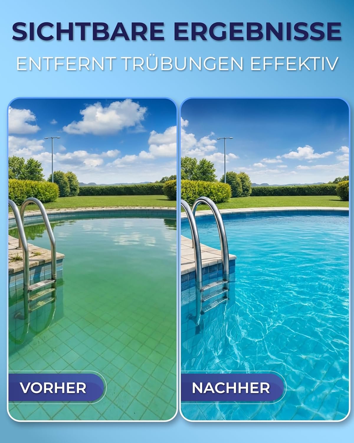 Thumbnail 4 de PoolBuddy Poolklar 1L – klares Wasser, einfache Pflege, universell einsetzbar