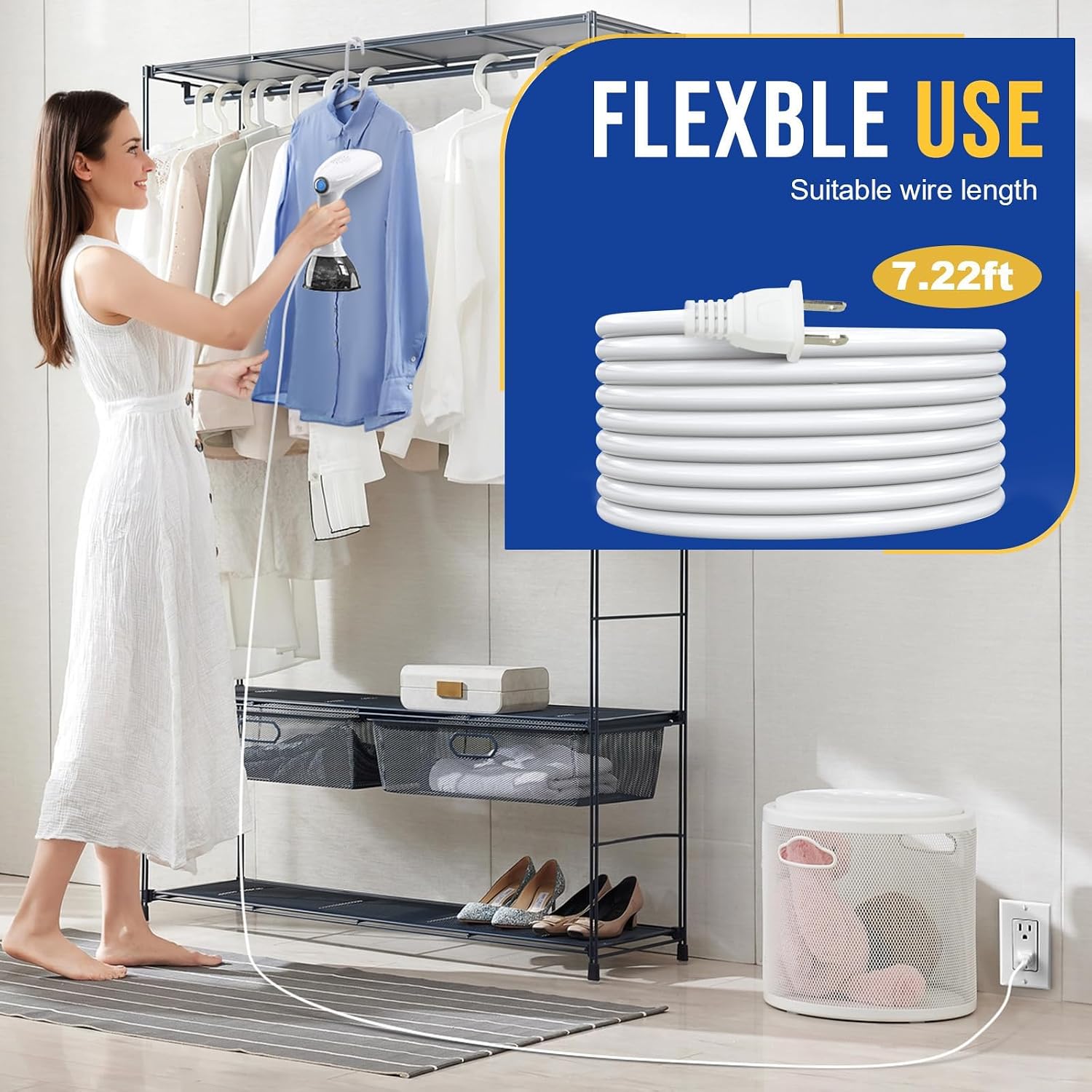 Thumbnail 6 de Rolipo Steamer 1350W clothes wrinkle remover