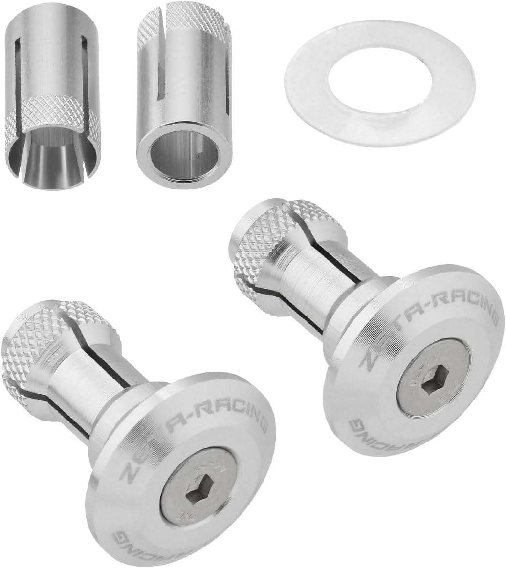 Detalle de ZETA RACING ZE48-7001 バーエンドプラグ φ29mm・シルバー、内径13.5~19mm対応